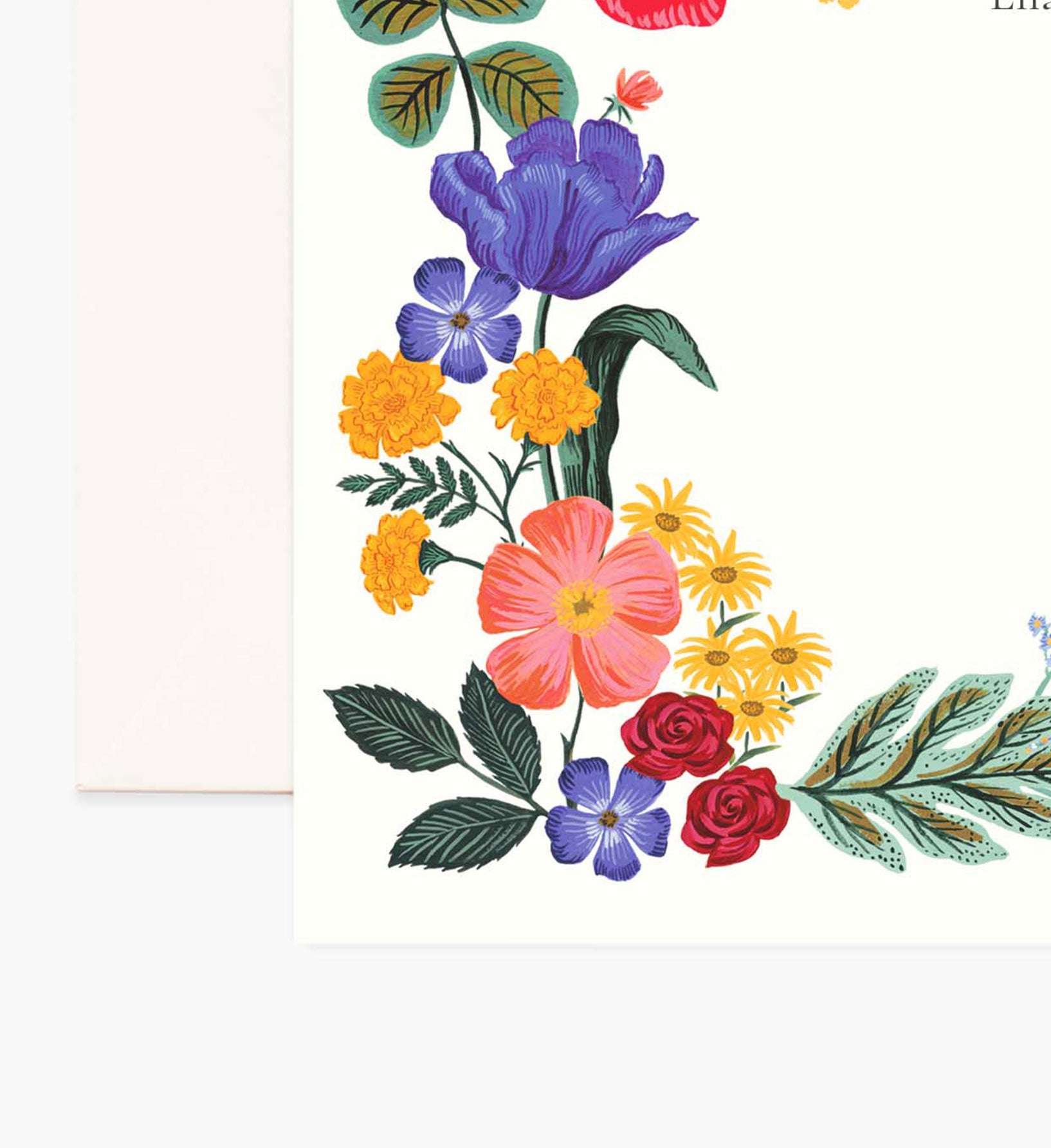 Floral Personalized Stationery  - Blossom
