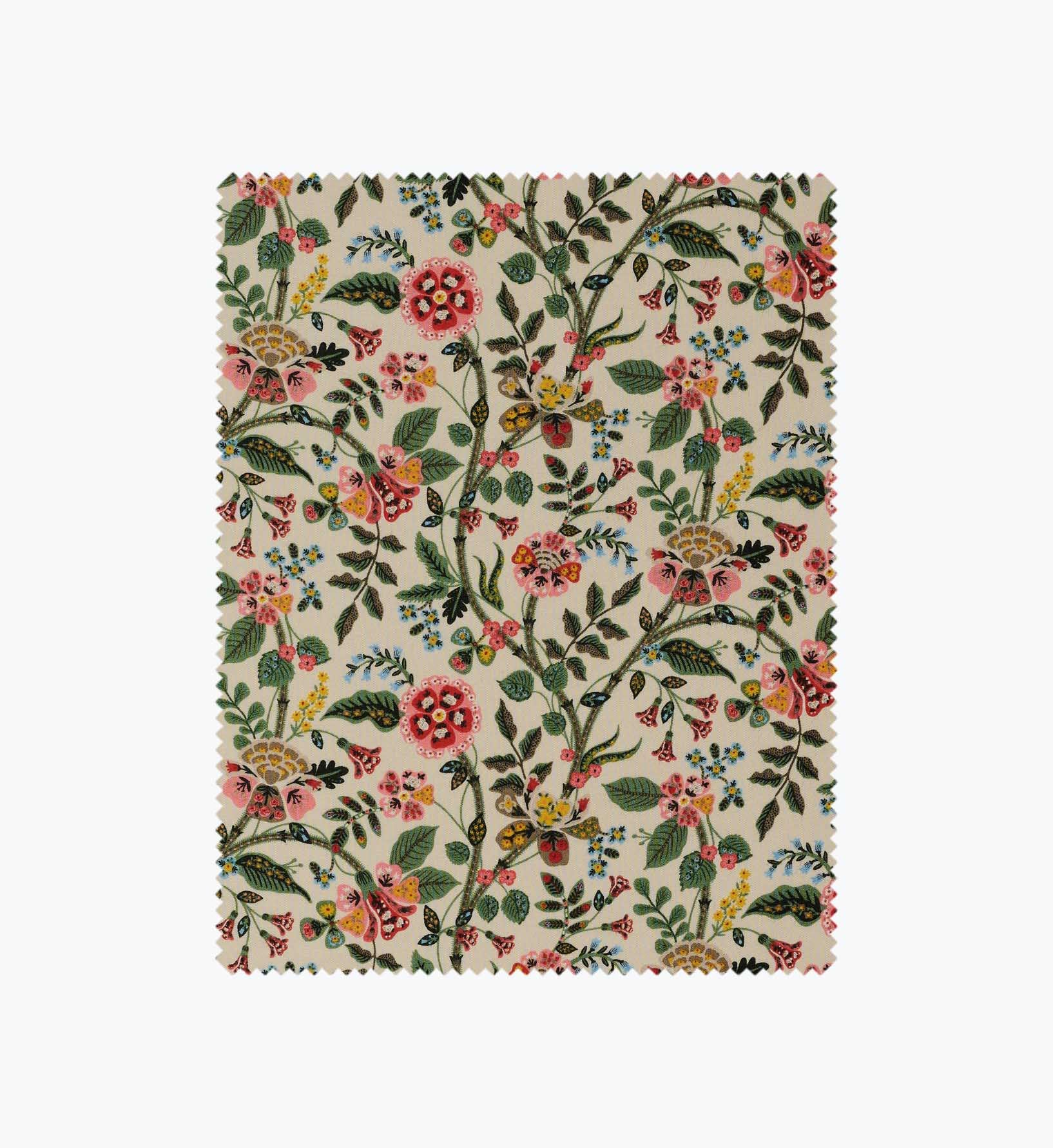 Gracie Rayon Fabric - Linen