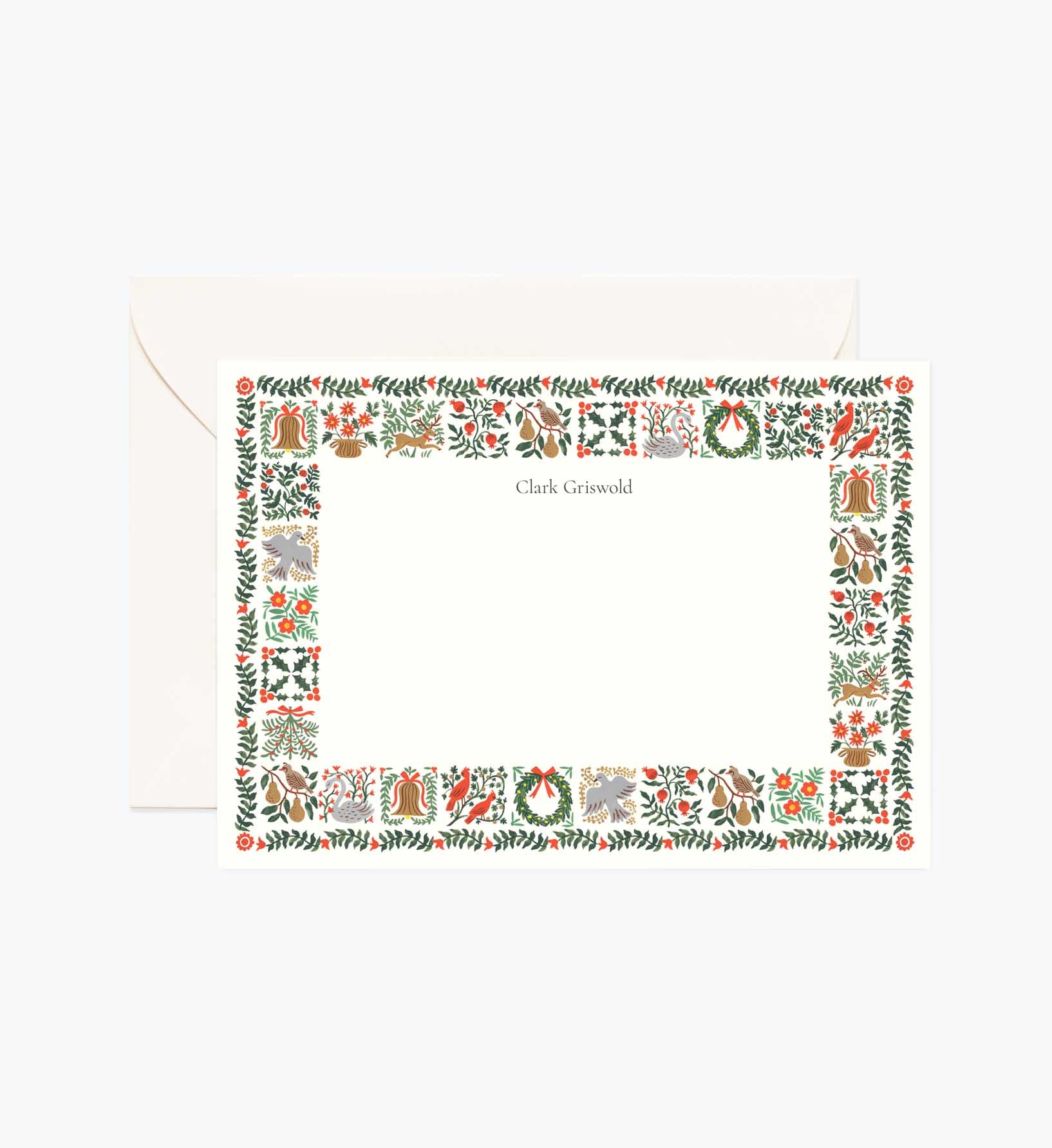 Holiday Personalized Stationery  - Christmastide