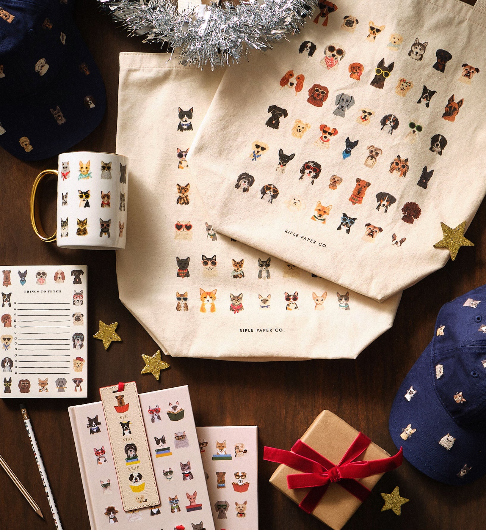 Canvas Tote Bag - Cool Cats