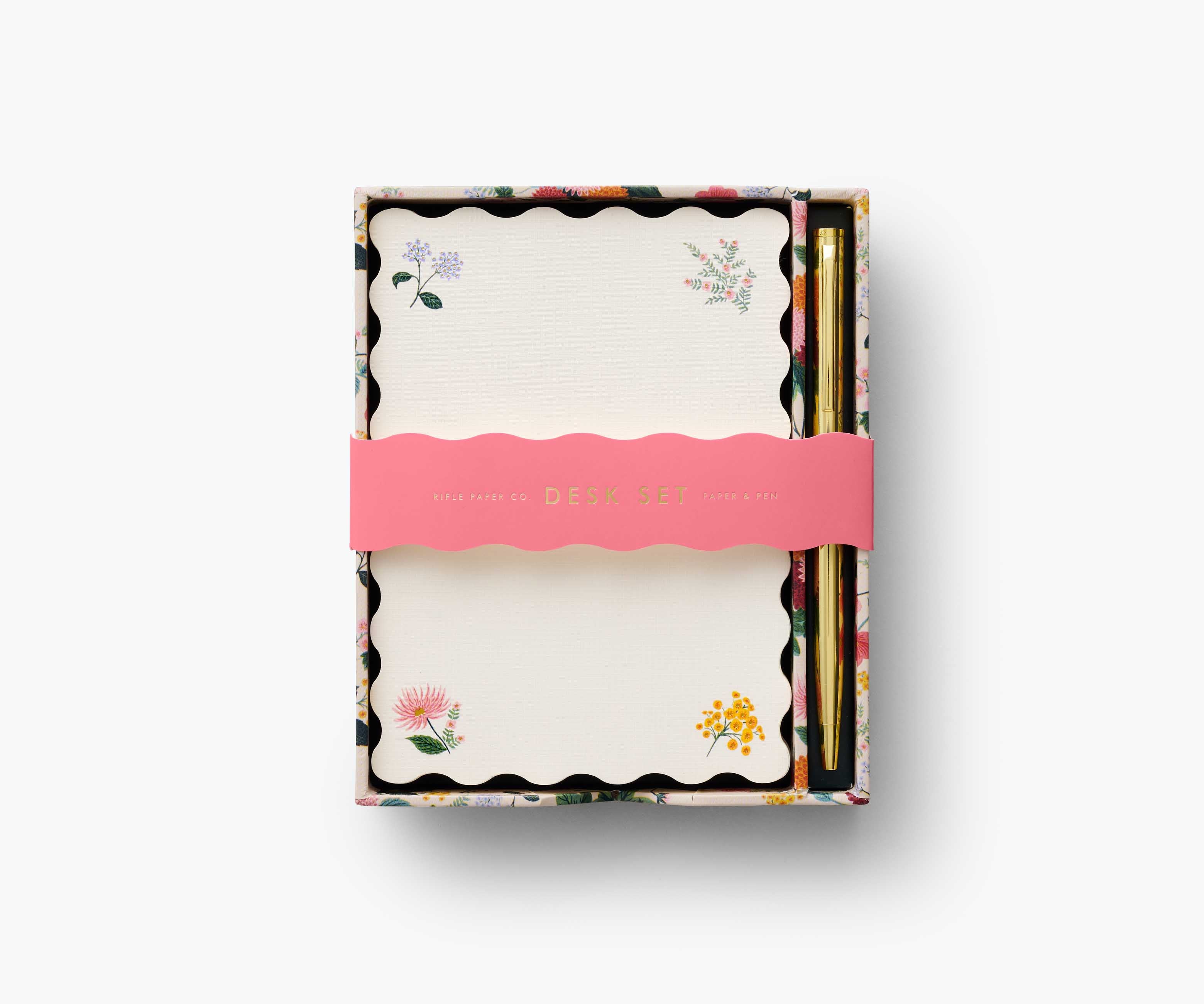Note Writing Set - Dahlia – Rifle Paper Co Note Writing Set - Dahlia – Rifle Paper Co