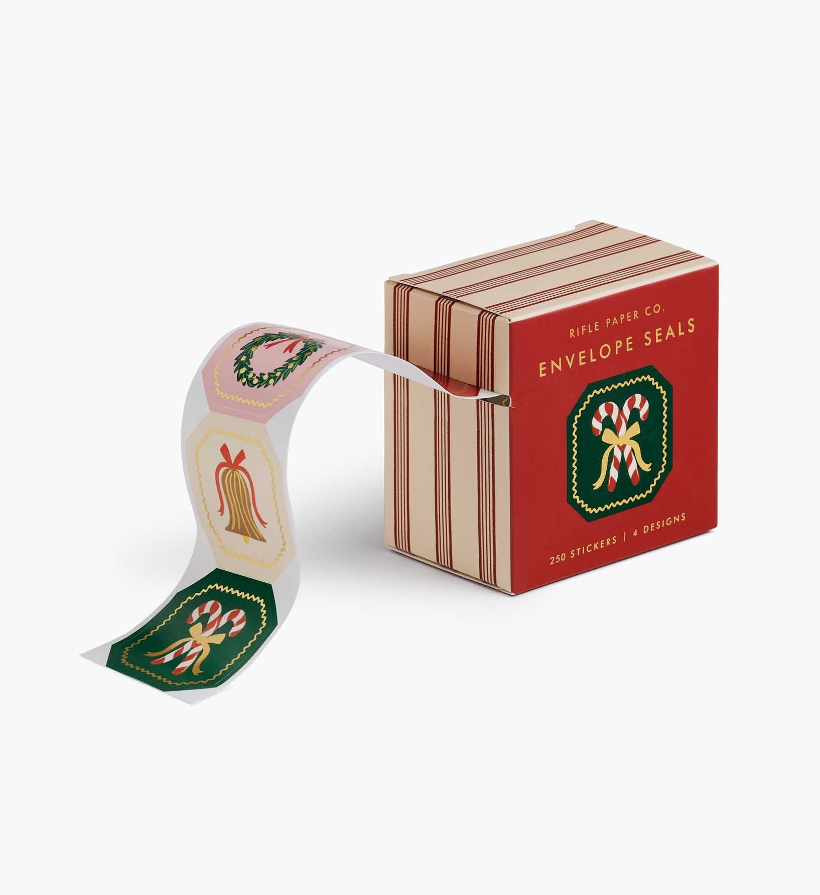 Envelope Seals - Holly Jolly