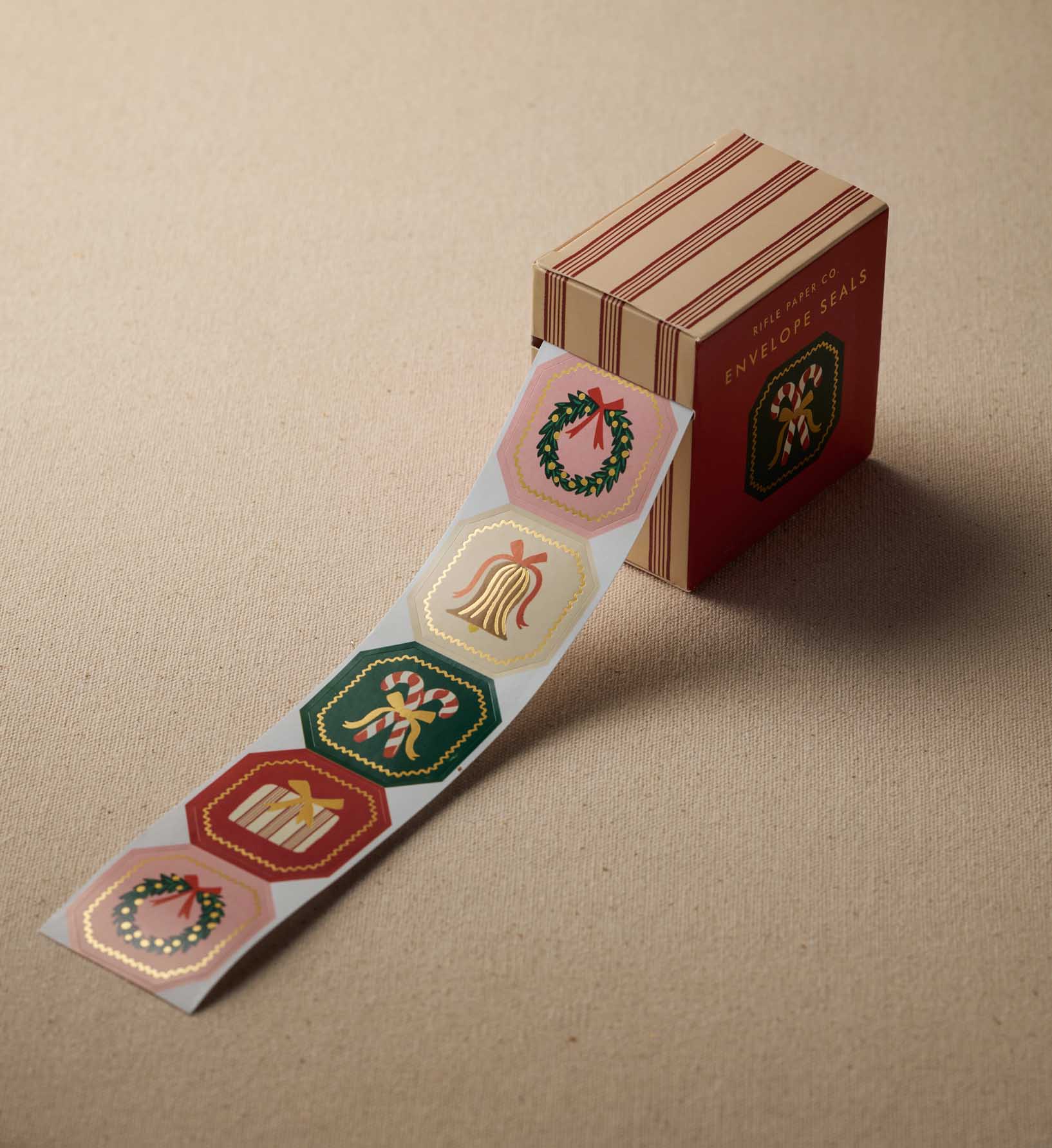 Envelope Seals - Holly Jolly