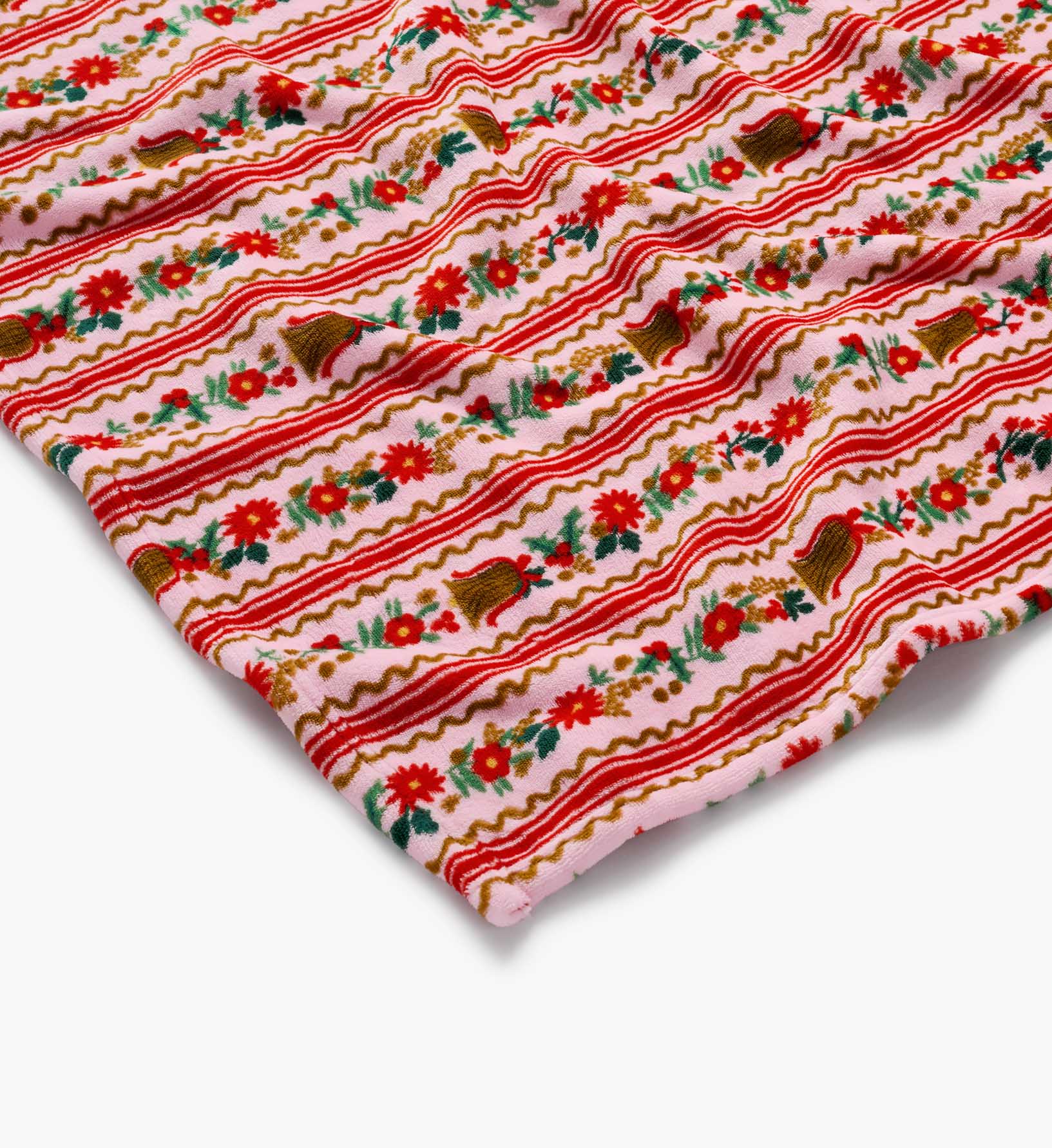 Fleece Blanket - Holly Jolly