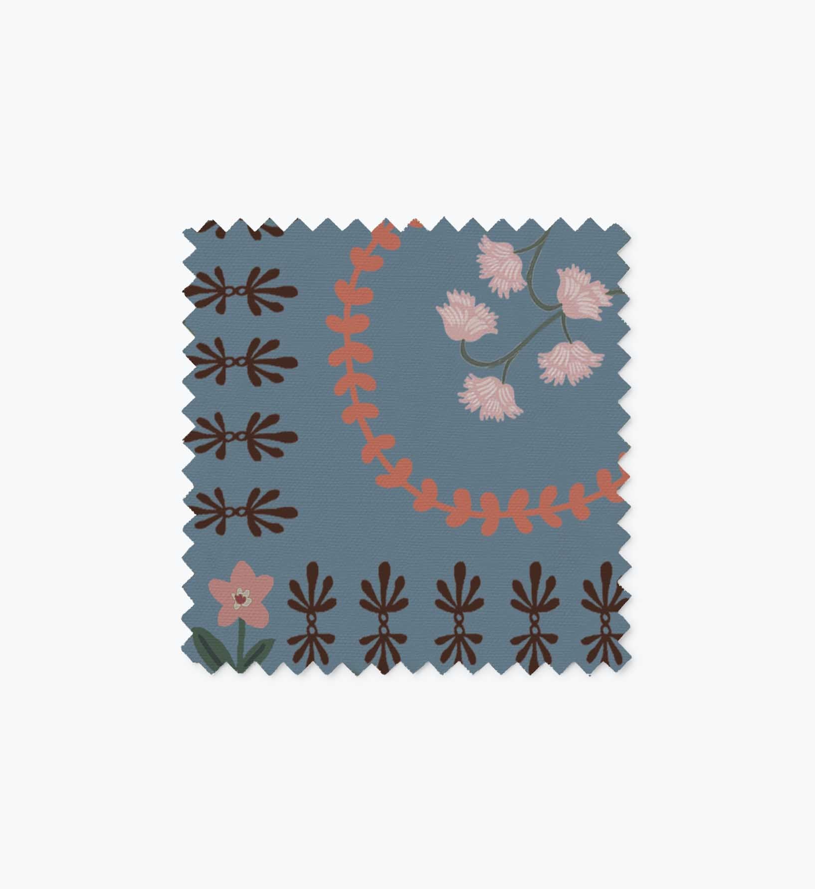 Bea Ottoman Fabric Sample - Lottie