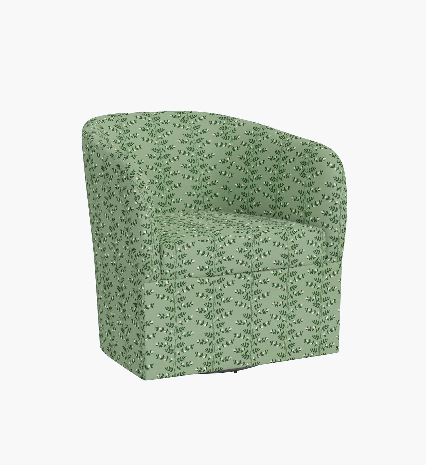 Pembroke Swivel Chair - Climbing Vines