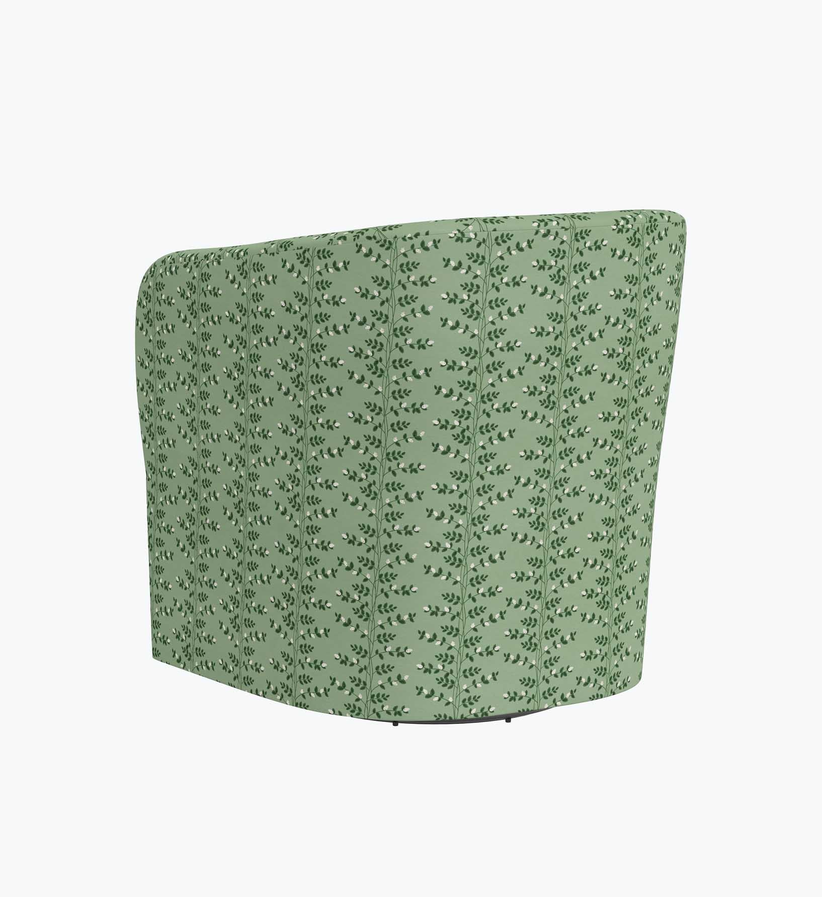 Pembroke Swivel Chair - Climbing Vines