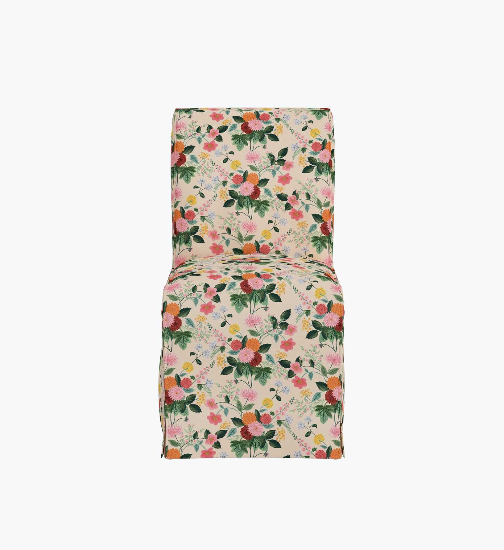 Frances Slipcover Dining Chair - Dahlia