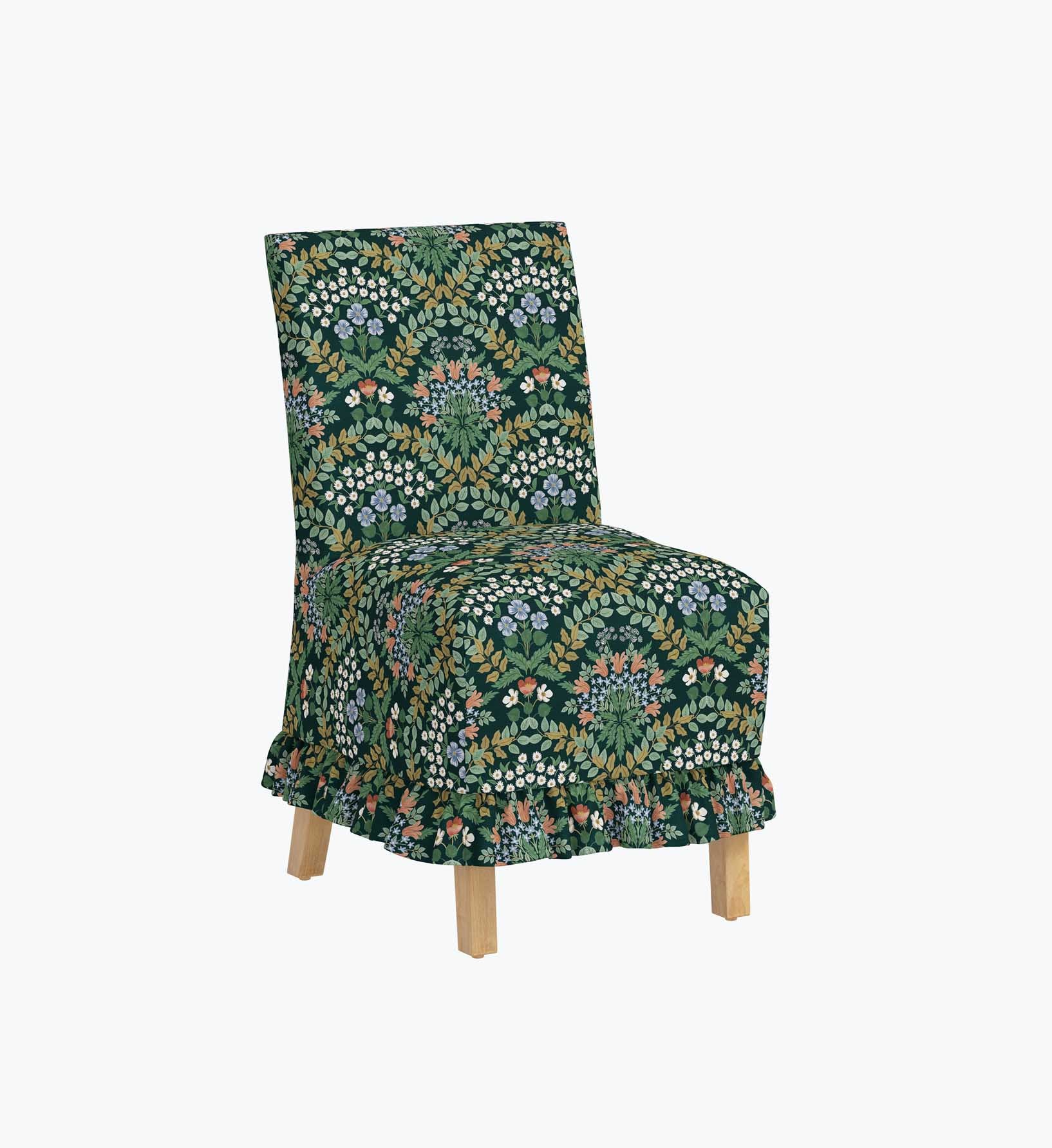 Louise Slipcover Dining Chair - Bramble