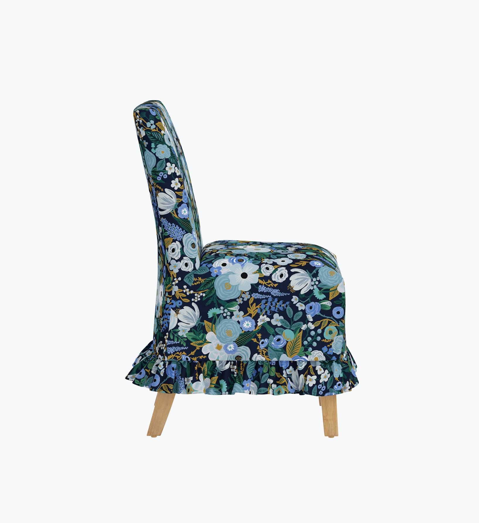 Louise Slipcover - Garden Party Blue