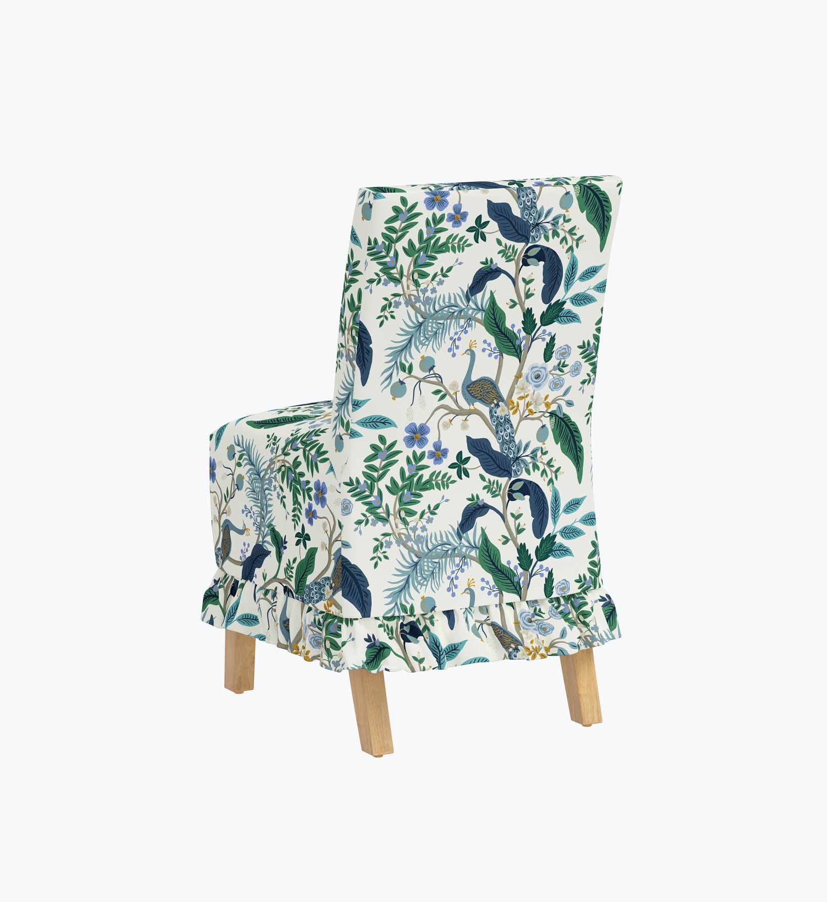 Louise Slipcover - Peacock