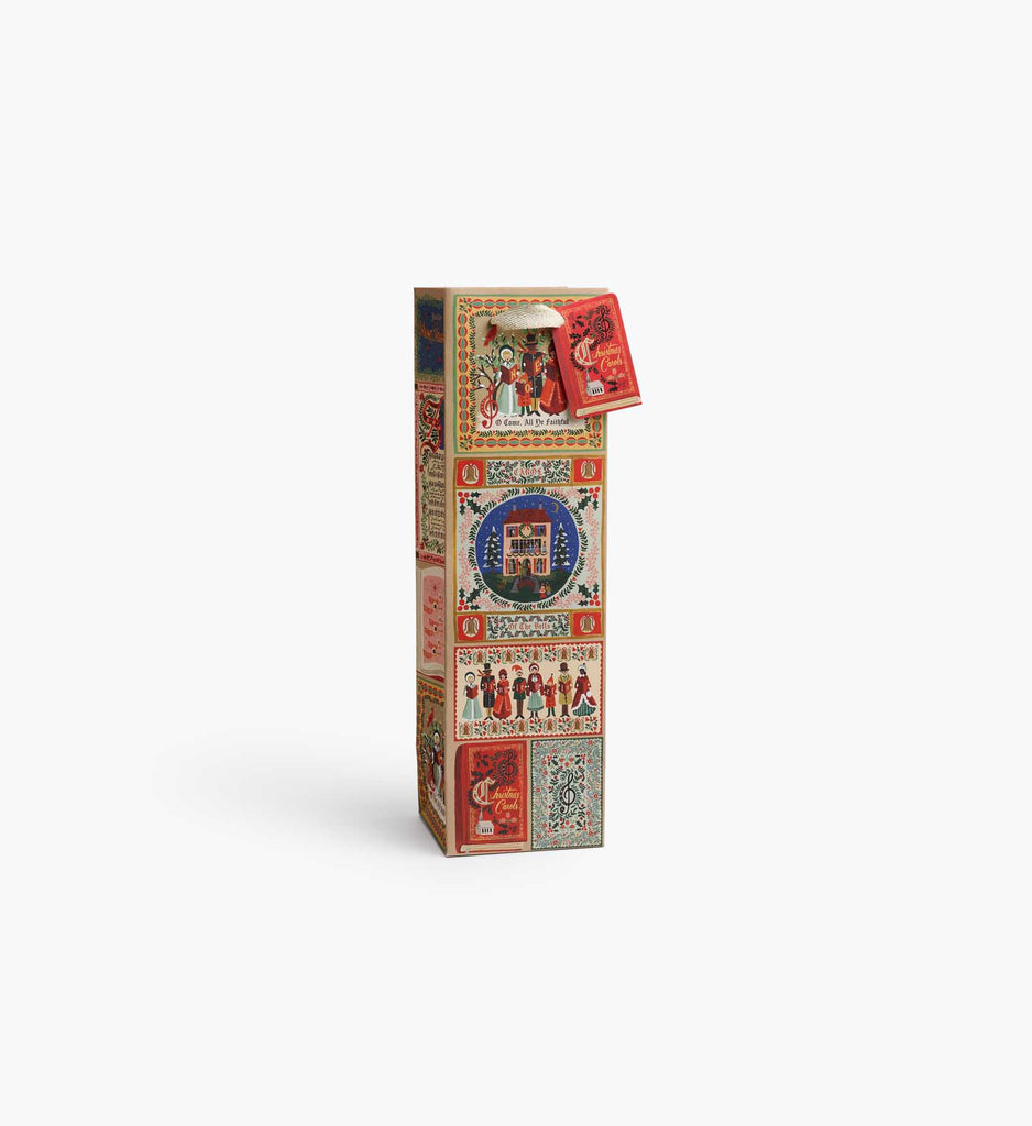 Christmas Carols Wine Gift Bag | Rifle Paper Co.