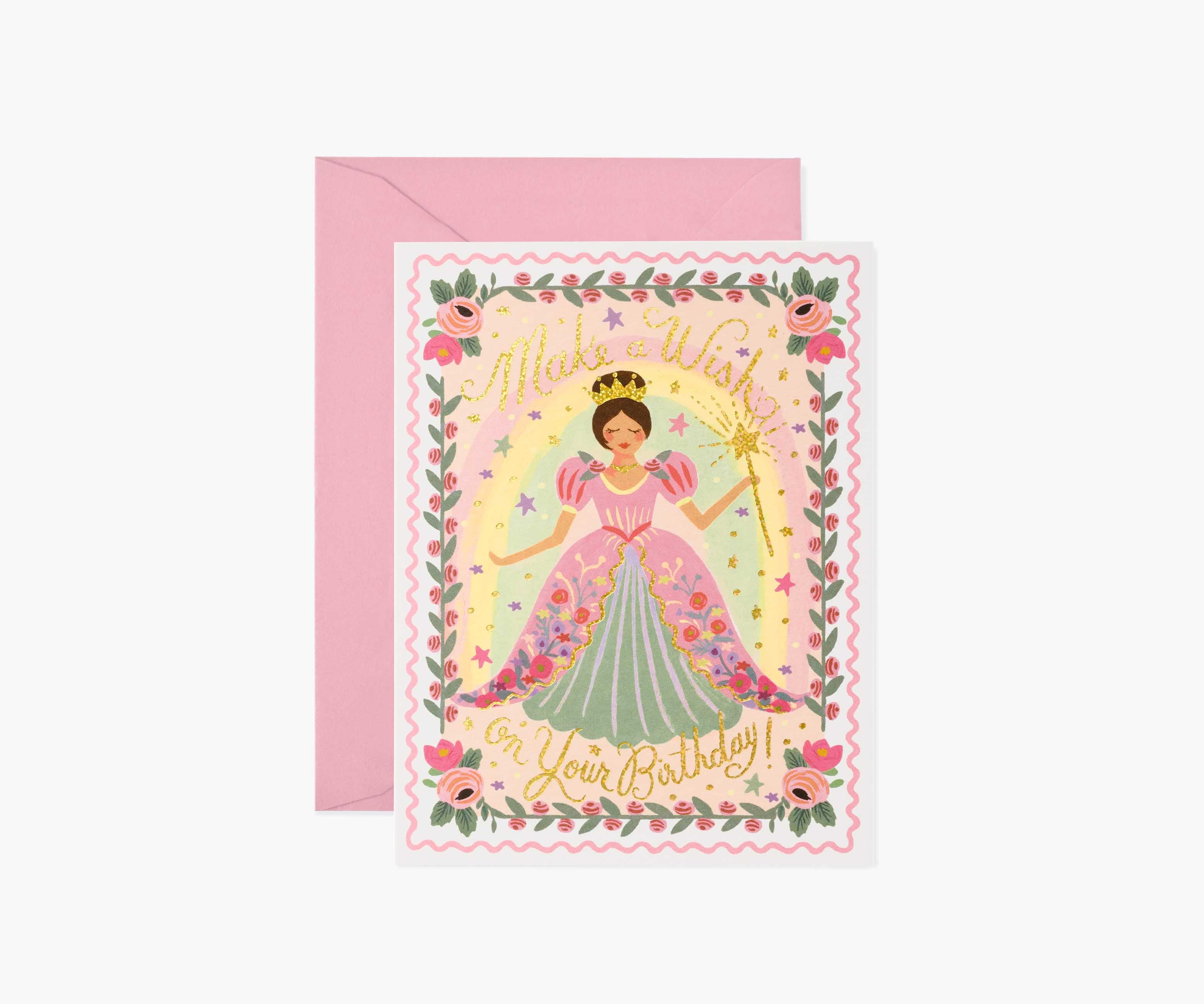 Princess Birthday Cards - Boxed Set