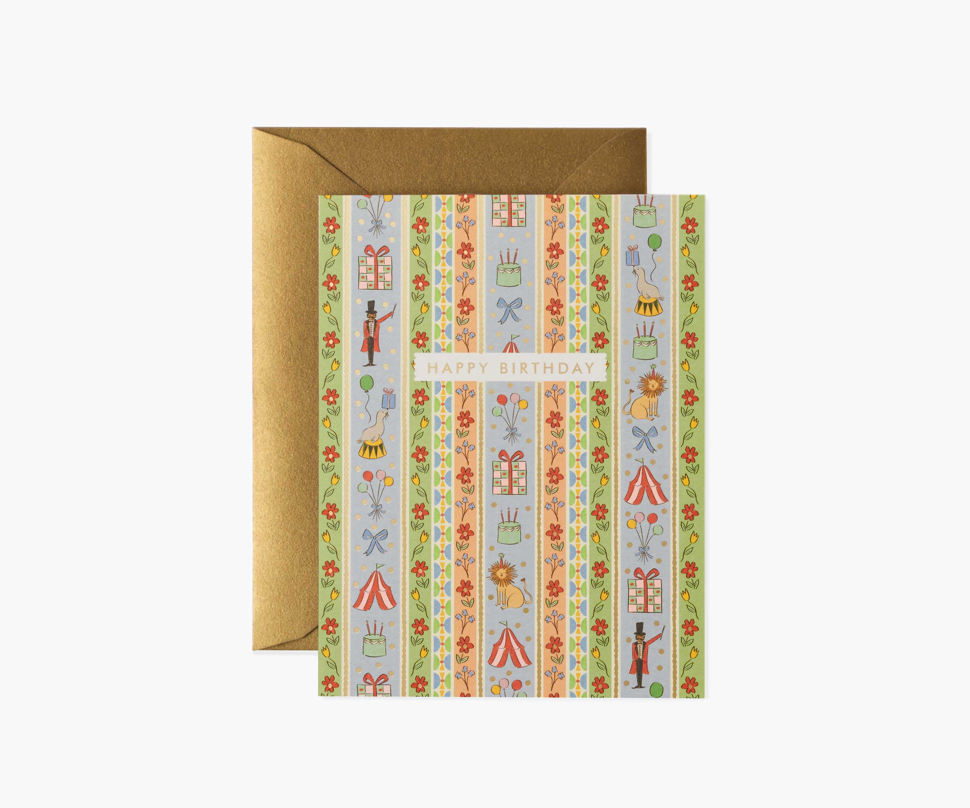 Carnival Birthday Cards - Boxed Set