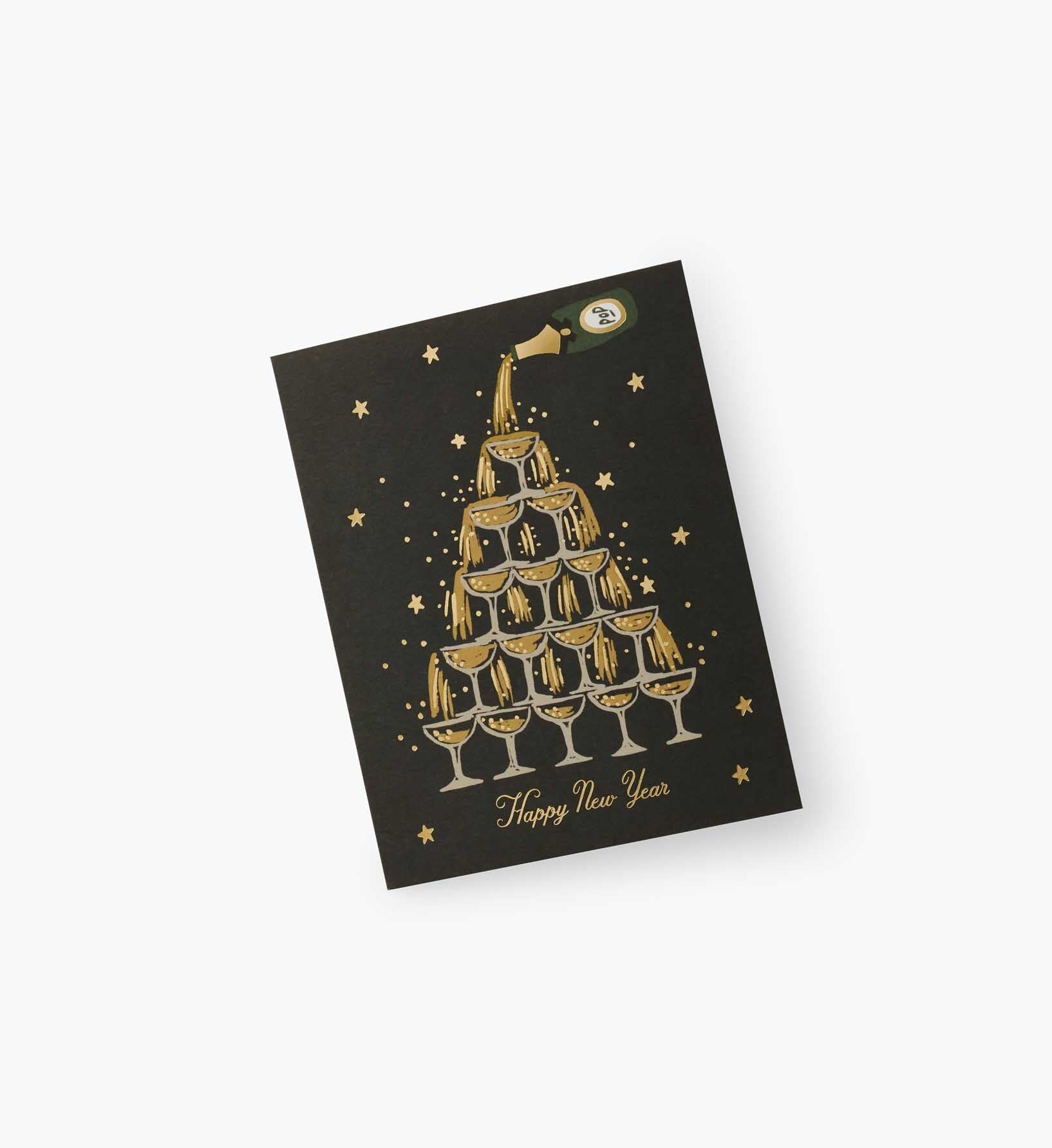 Champagne New Year Card