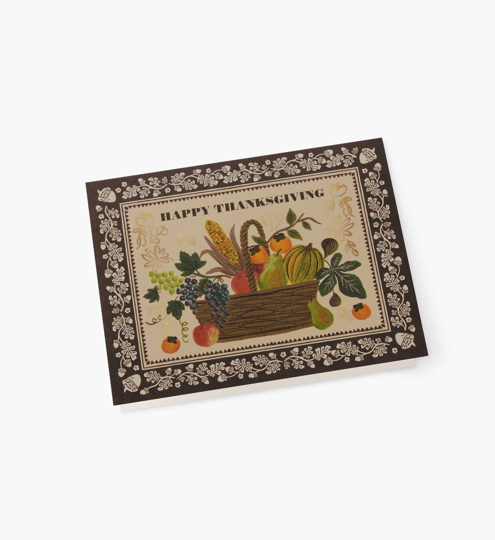 Thanksgiving Card - Single Card