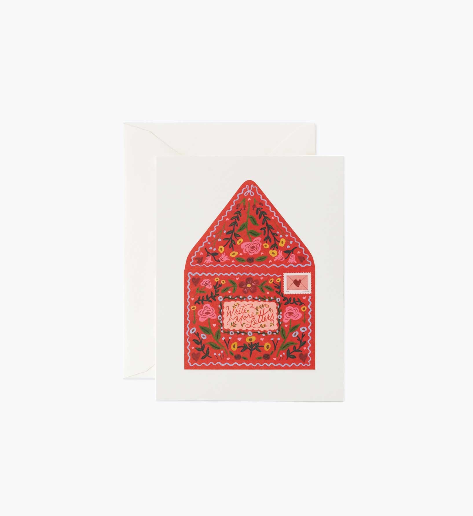 Write More Letters Card