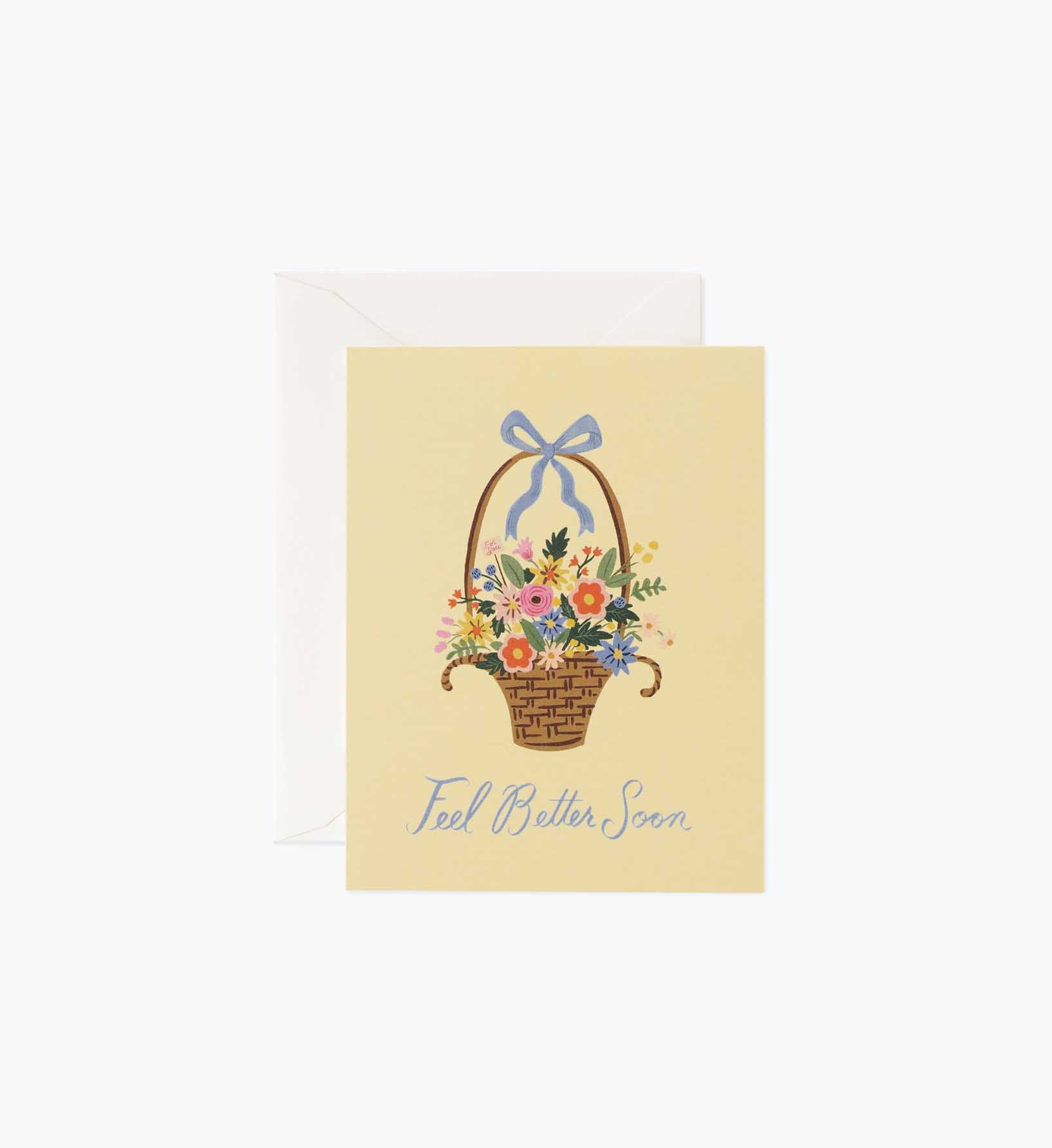 Feel Better Basket Card
