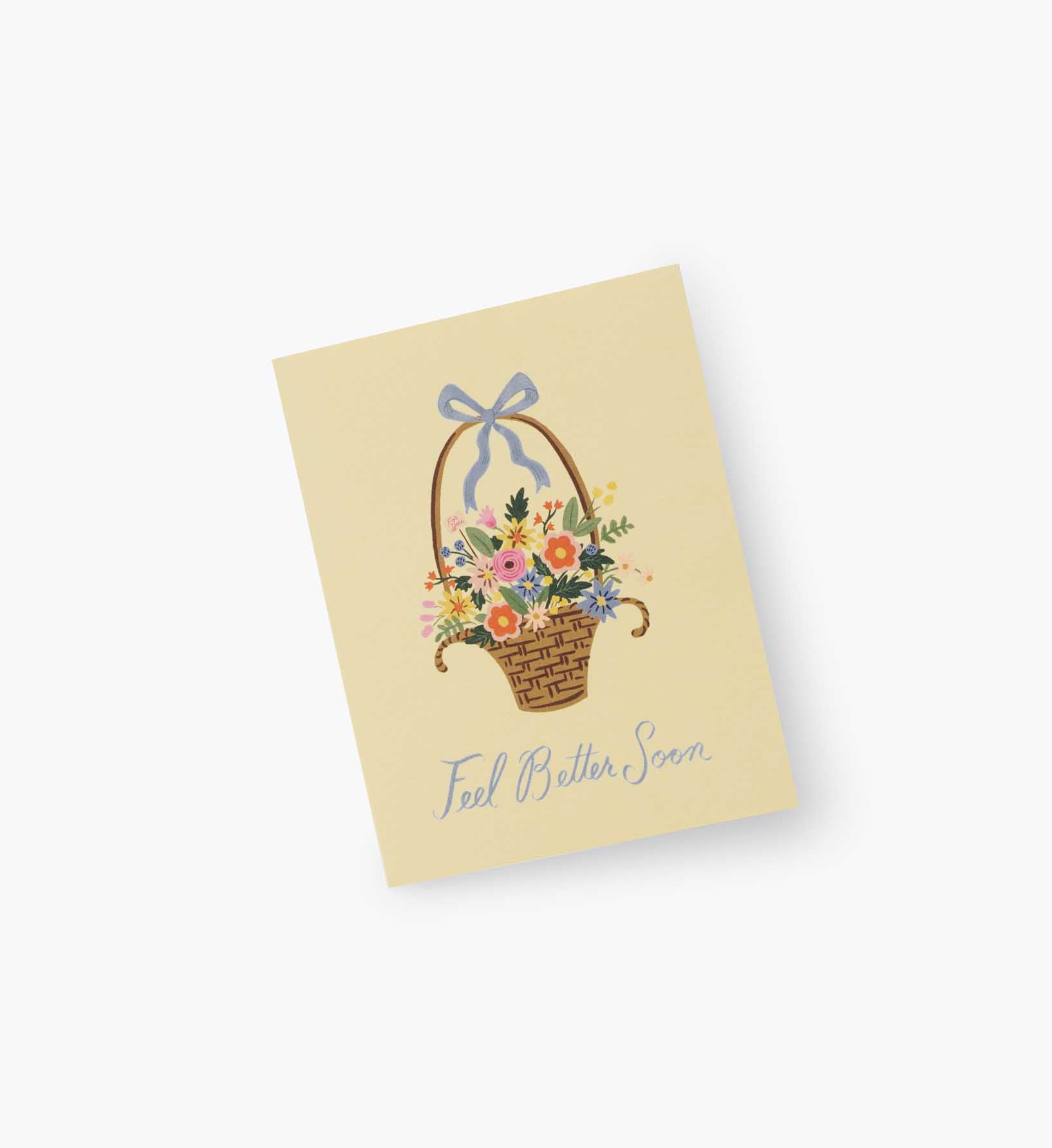 Feel Better Basket Card