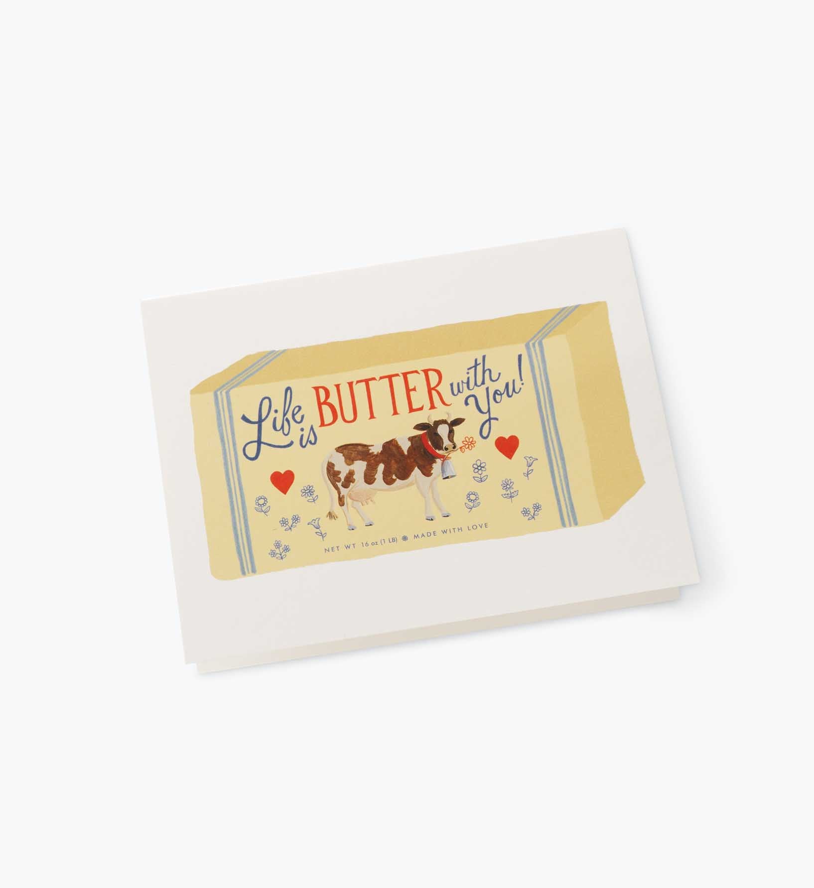 Life is Butter With You Card