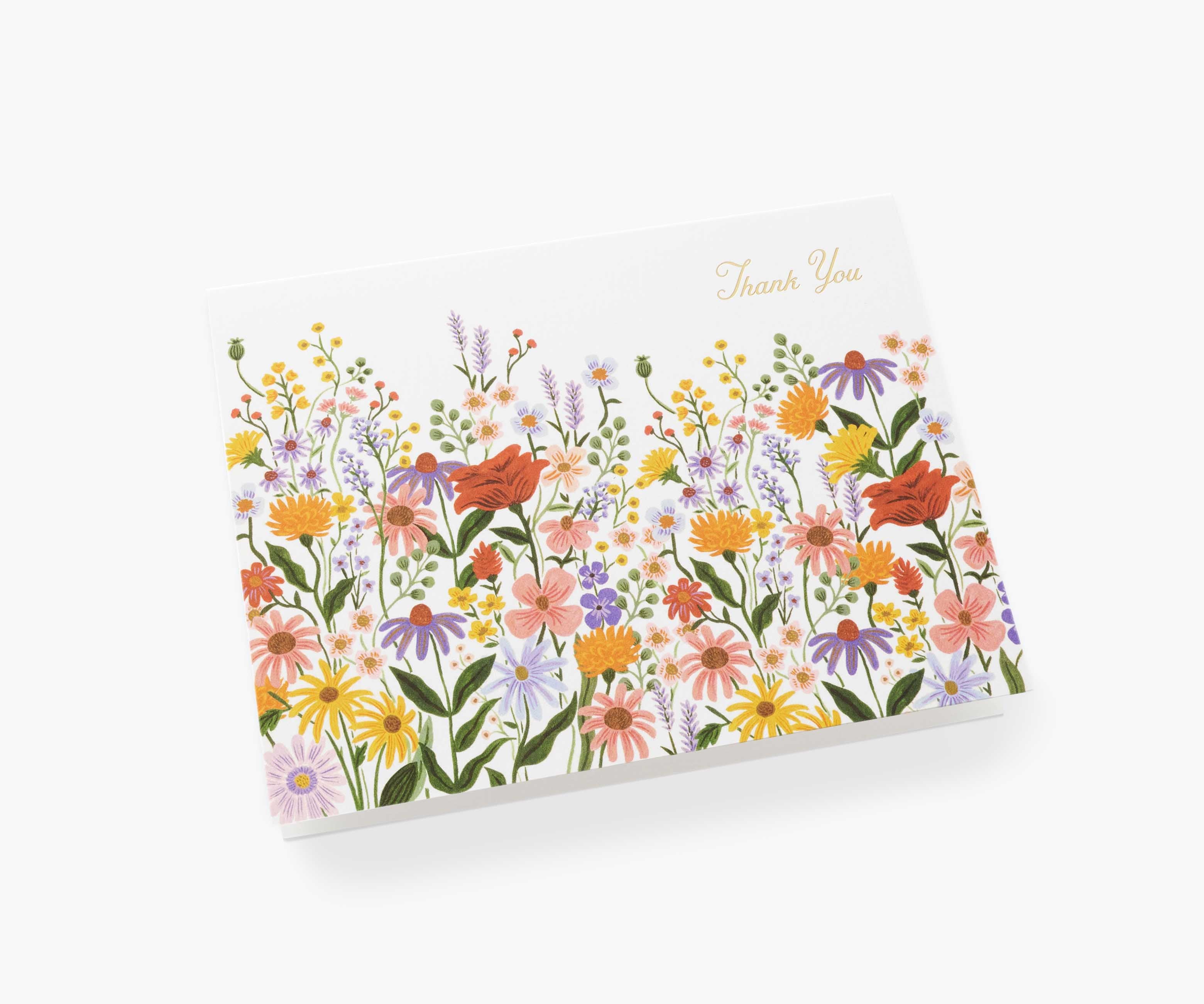 Prairie Garden Thank You Card - Single Card