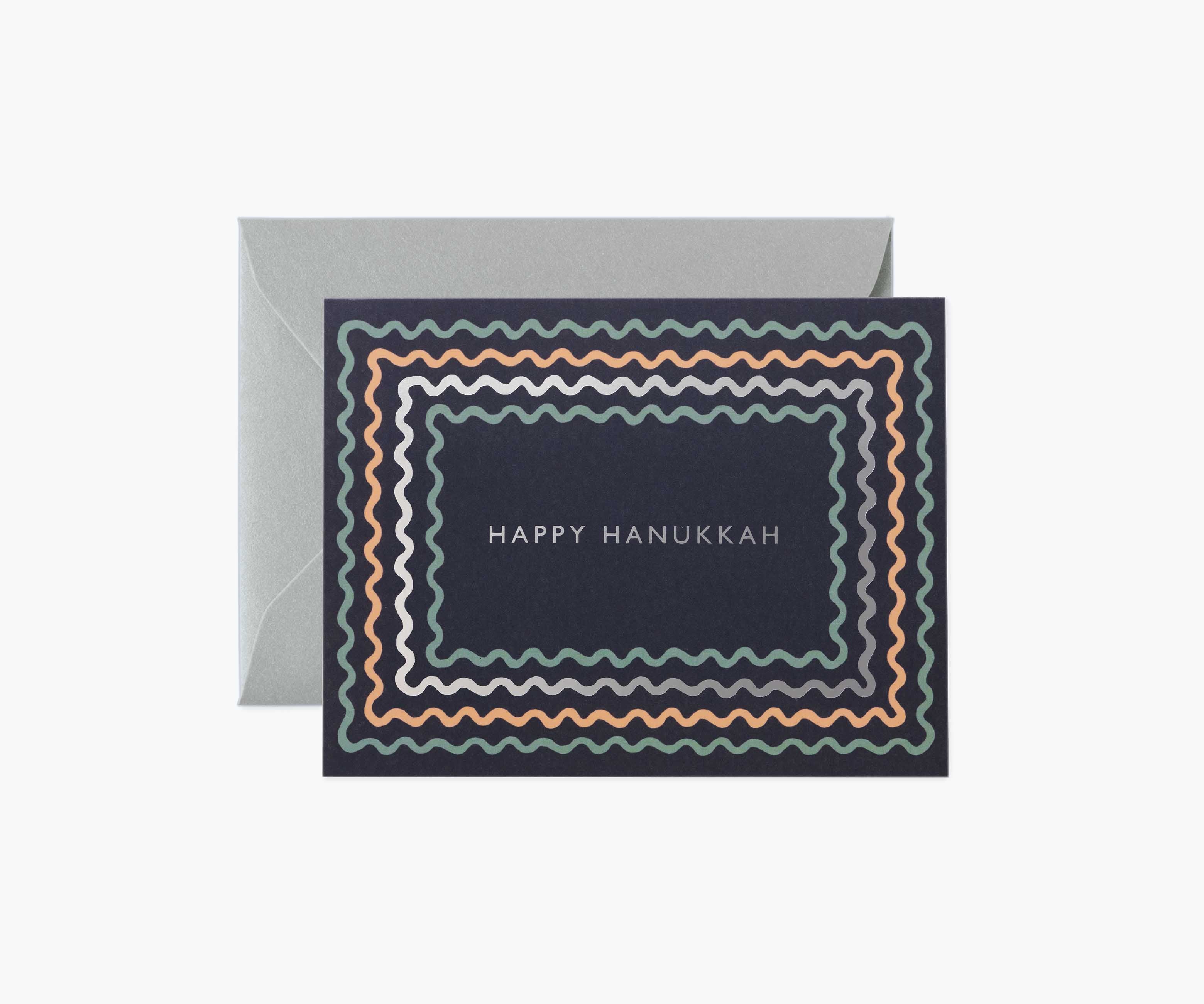Hanukkah Ribbon Hanukkah Cards - Boxed Set