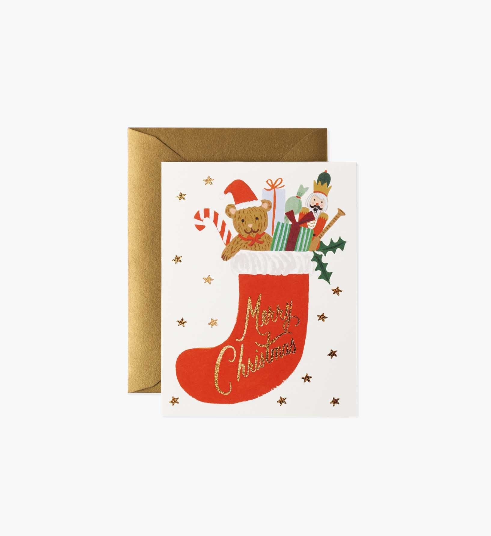 Toy Stocking Holiday Cards - Boxed Set