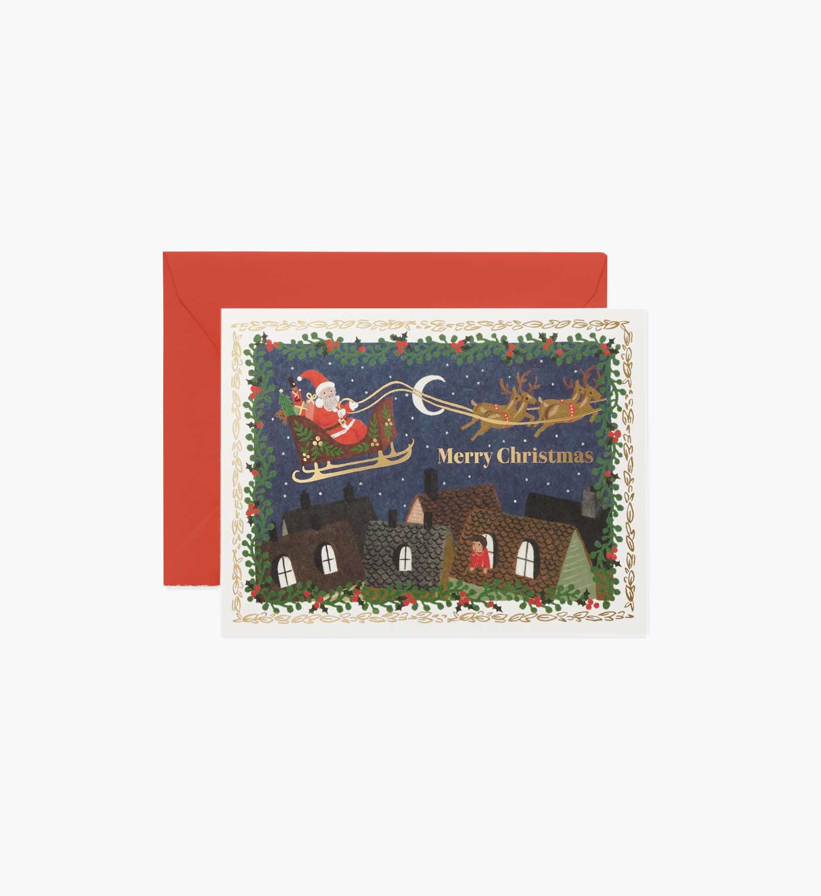 Over the Rooftops Card