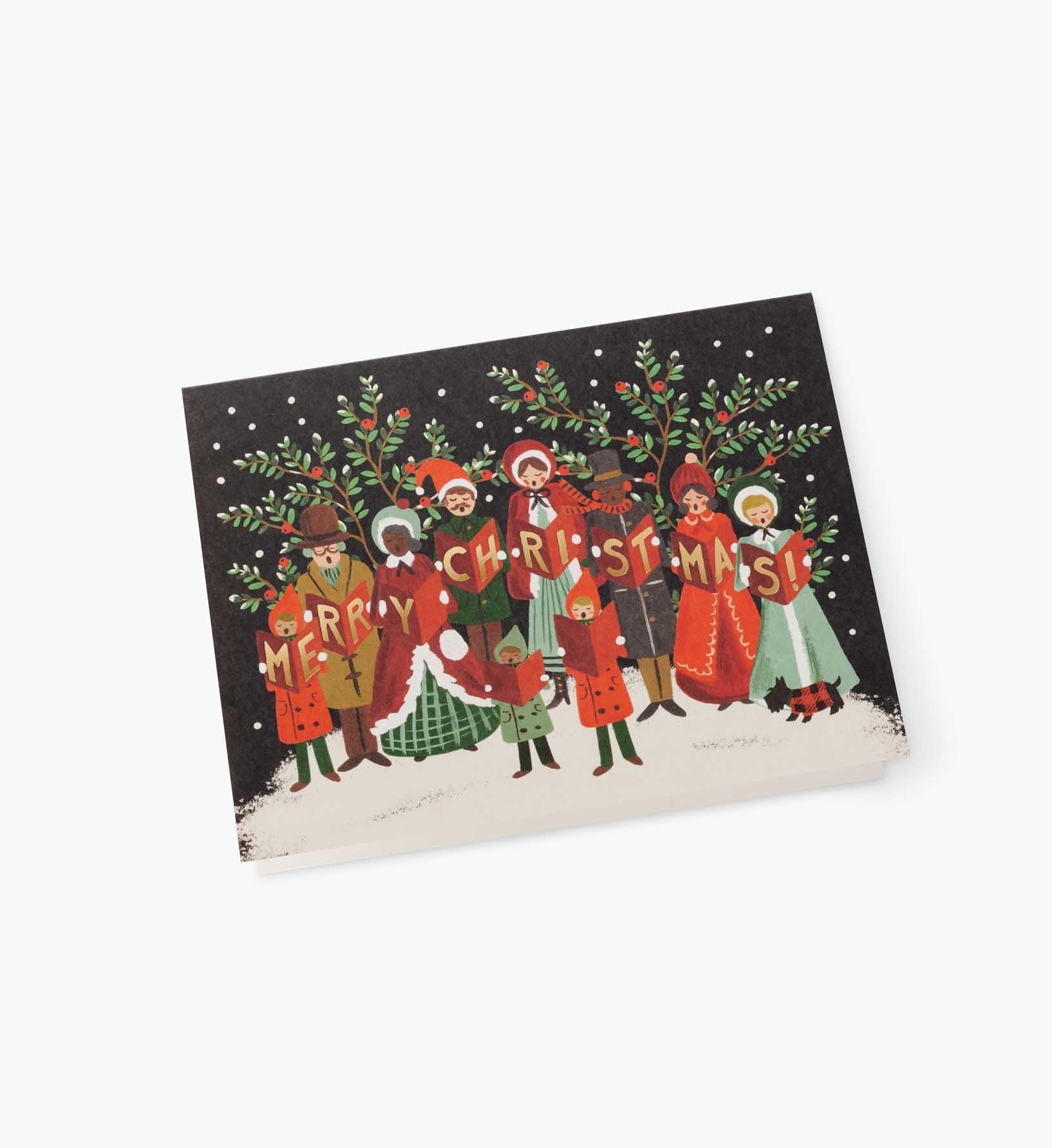Christmas Carolers Holiday Cards - Boxed Set