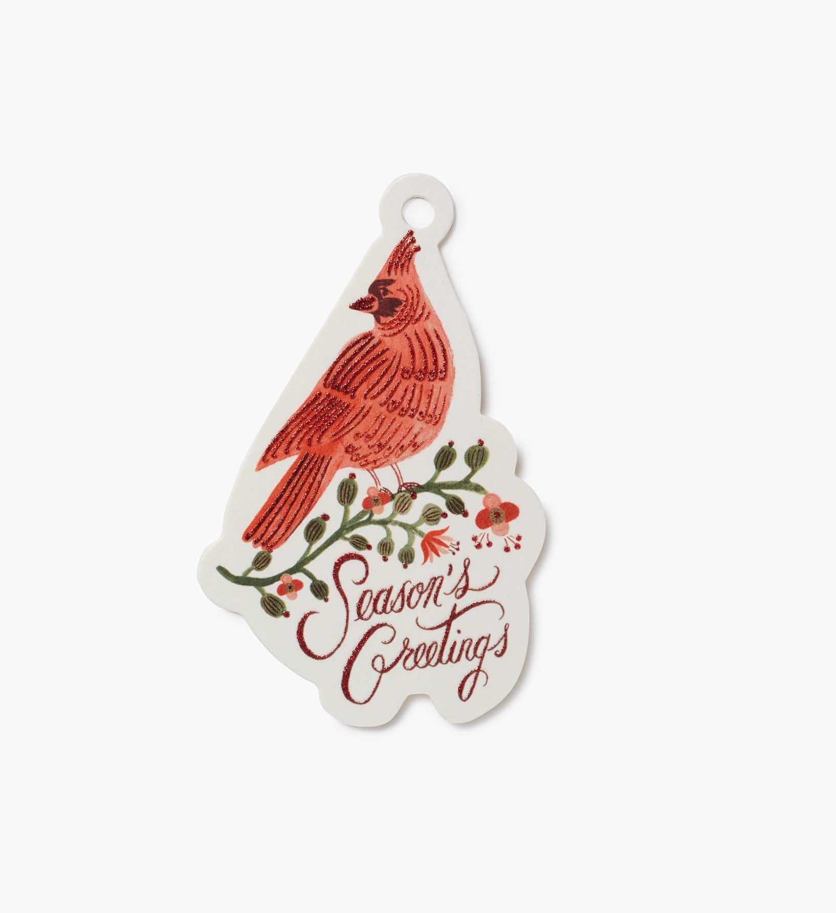 Holiday Gift Tags - Cardinals