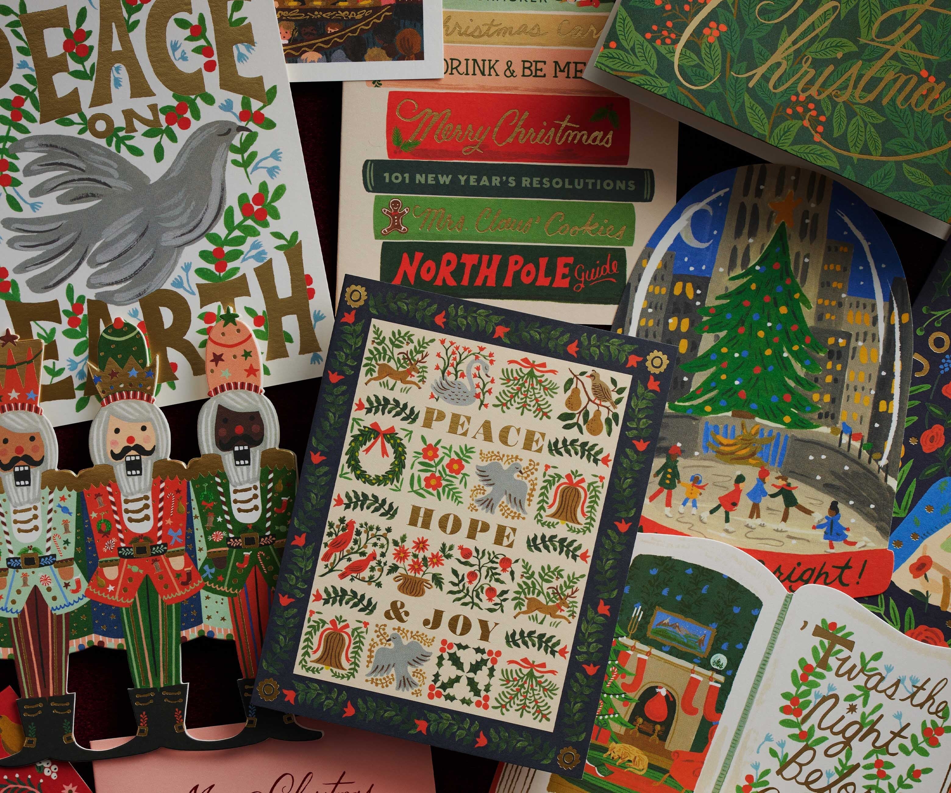 Skating in the City Holiday Cards - Boxed Set