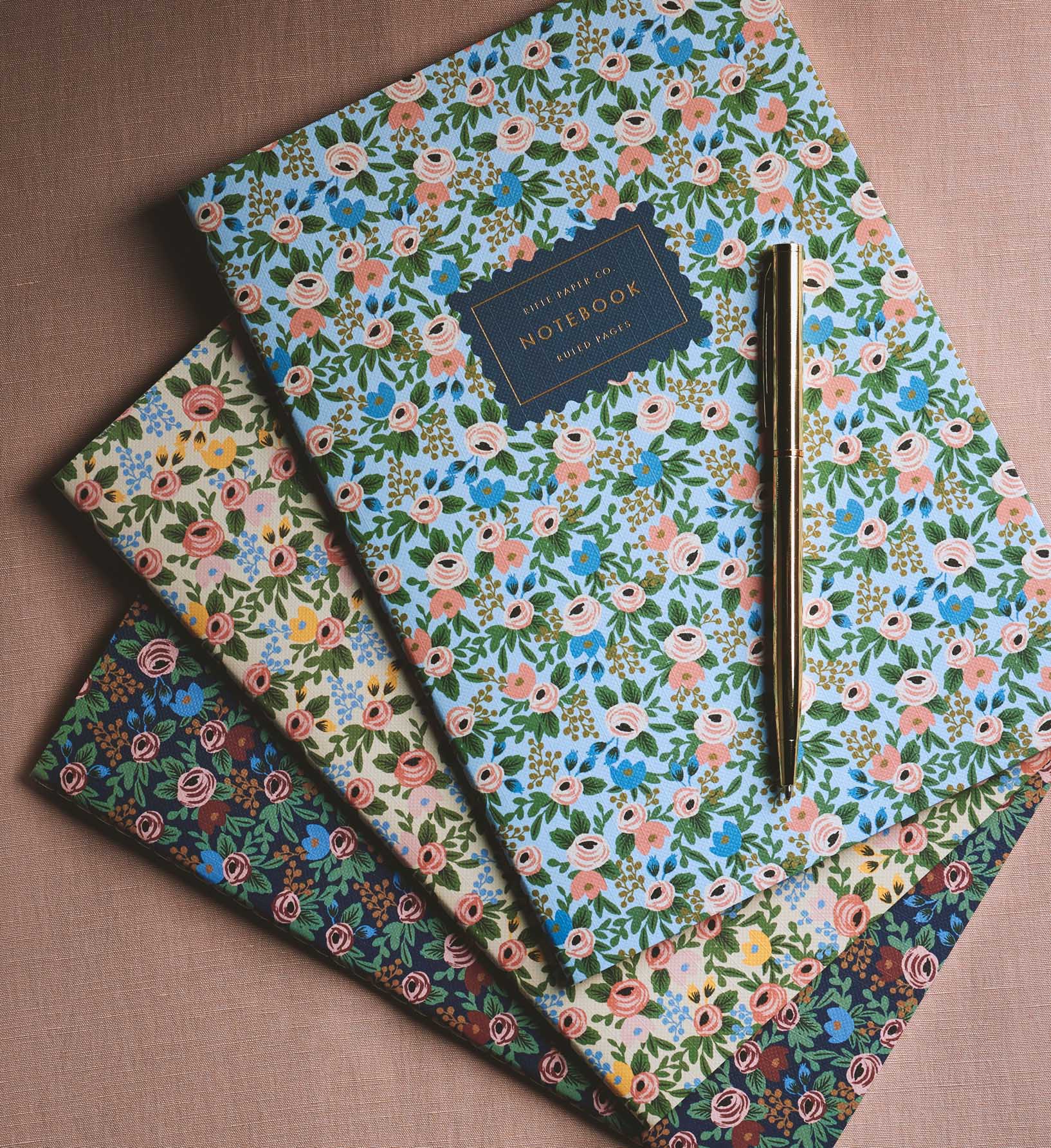 Stitched Notebook Set - Rosa