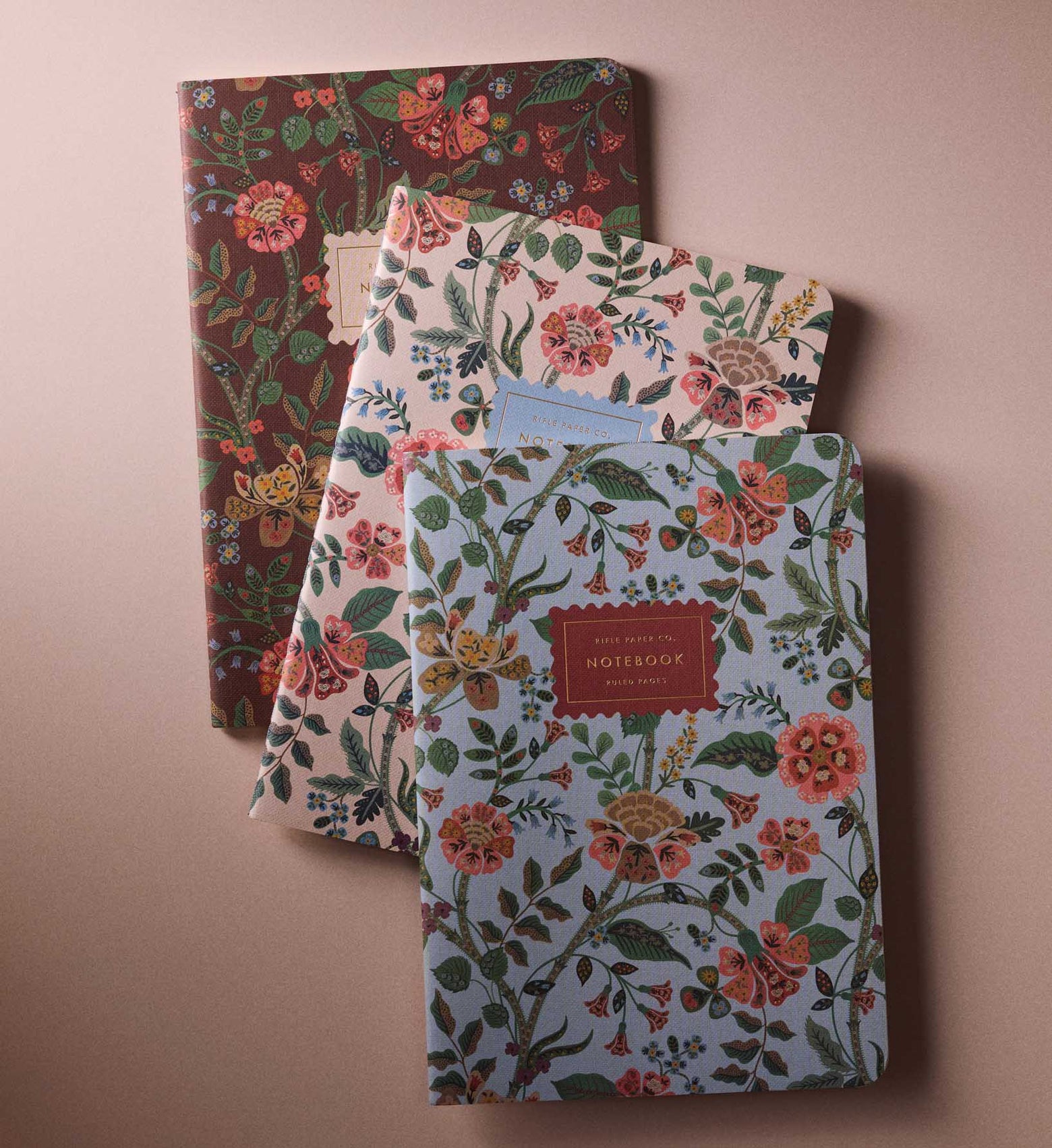 Gracie Stitched Notebook Set of 3 Rifle Paper Co.