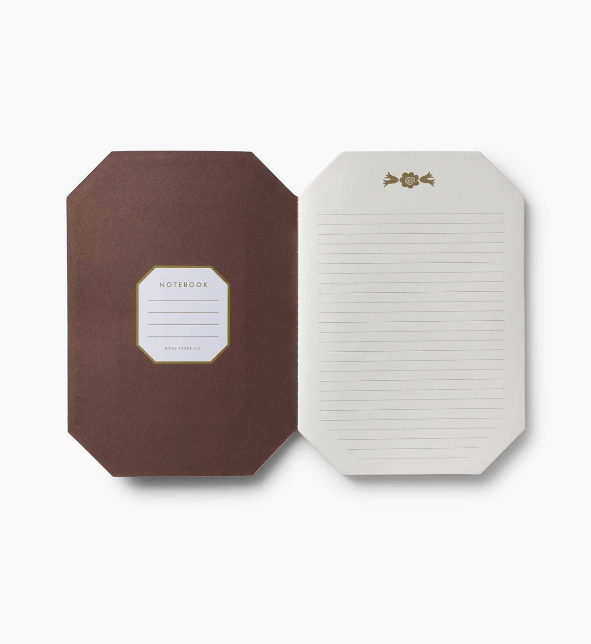 Gemma Ruled Notebook Gemma Stitched Notebook Set of 3 | Rifle Paper Co.