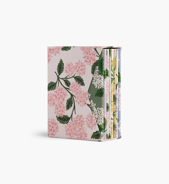 Hydrangea Pocket Notebook Boxed Set | Rifle Paper Co.