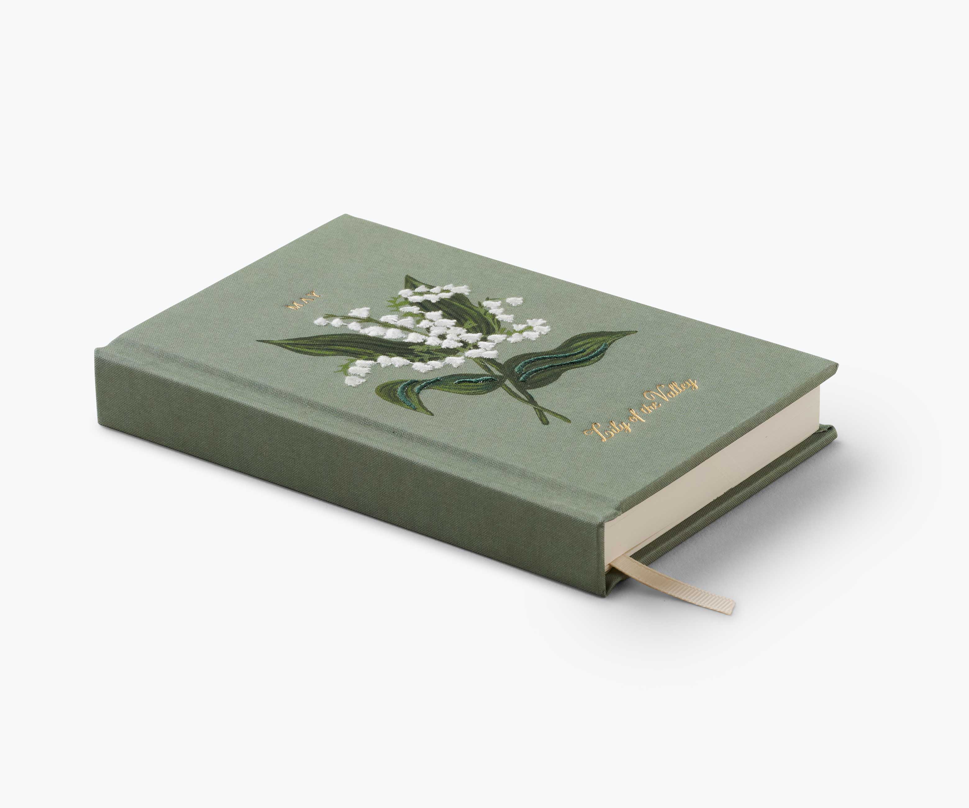 Birth Month Mini Embroidered Journal - May