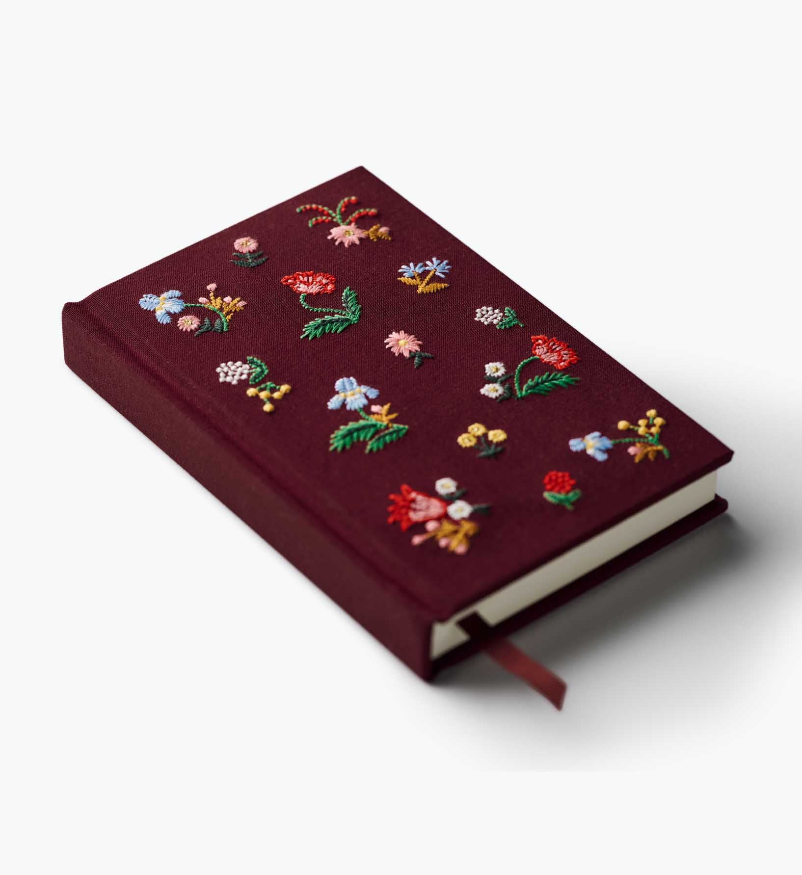 Mini Embroidered Journal - Gracie
