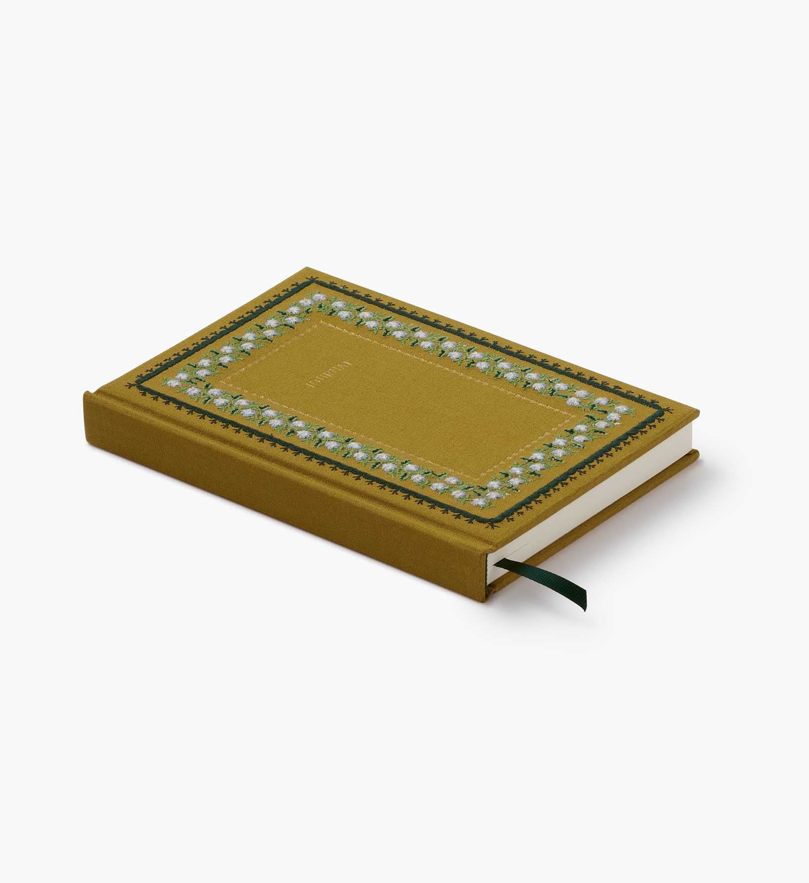 Embroidered Journal - Portico