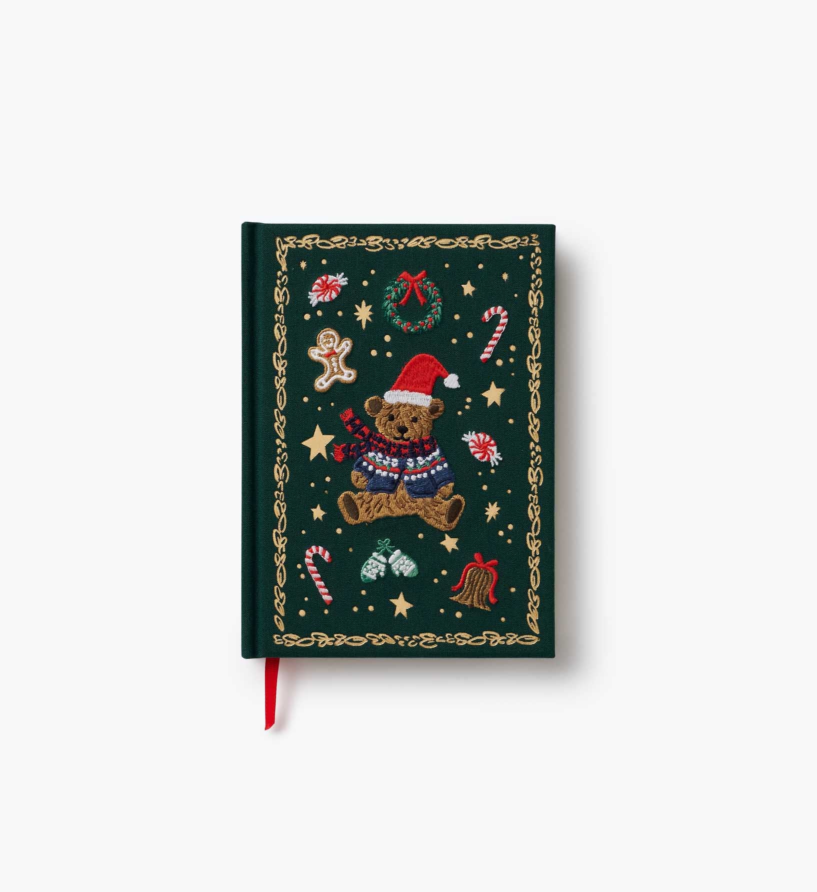 Embroidered Journal - Beary Christmas