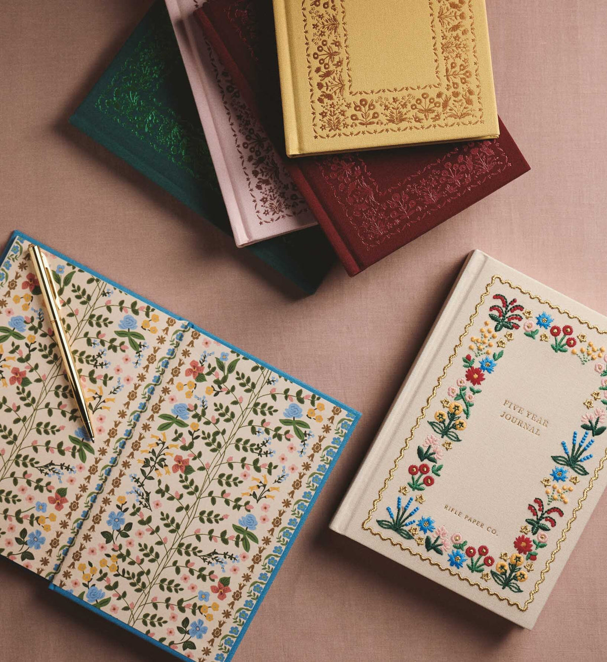 Wildwood Five-Year Guided Journal | Rifle Paper Co.