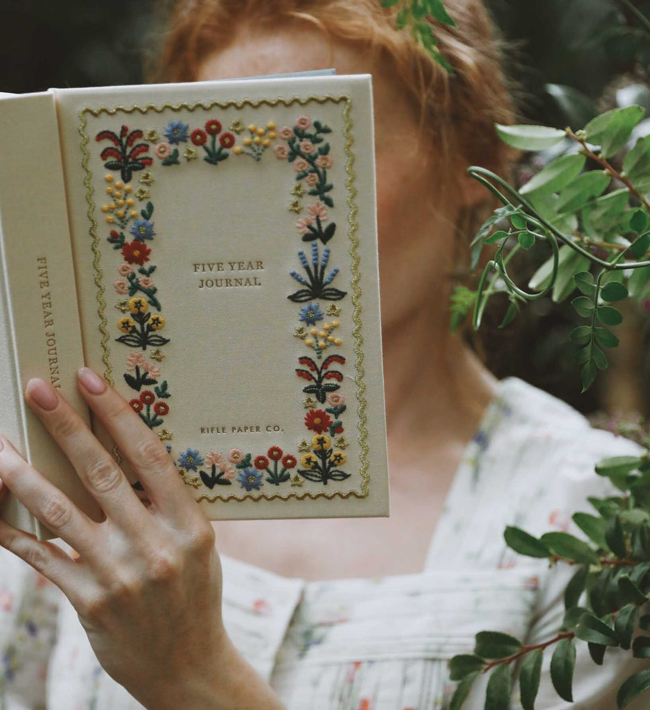 Wildwood Five-Year Guided Journal | Rifle Paper Co.