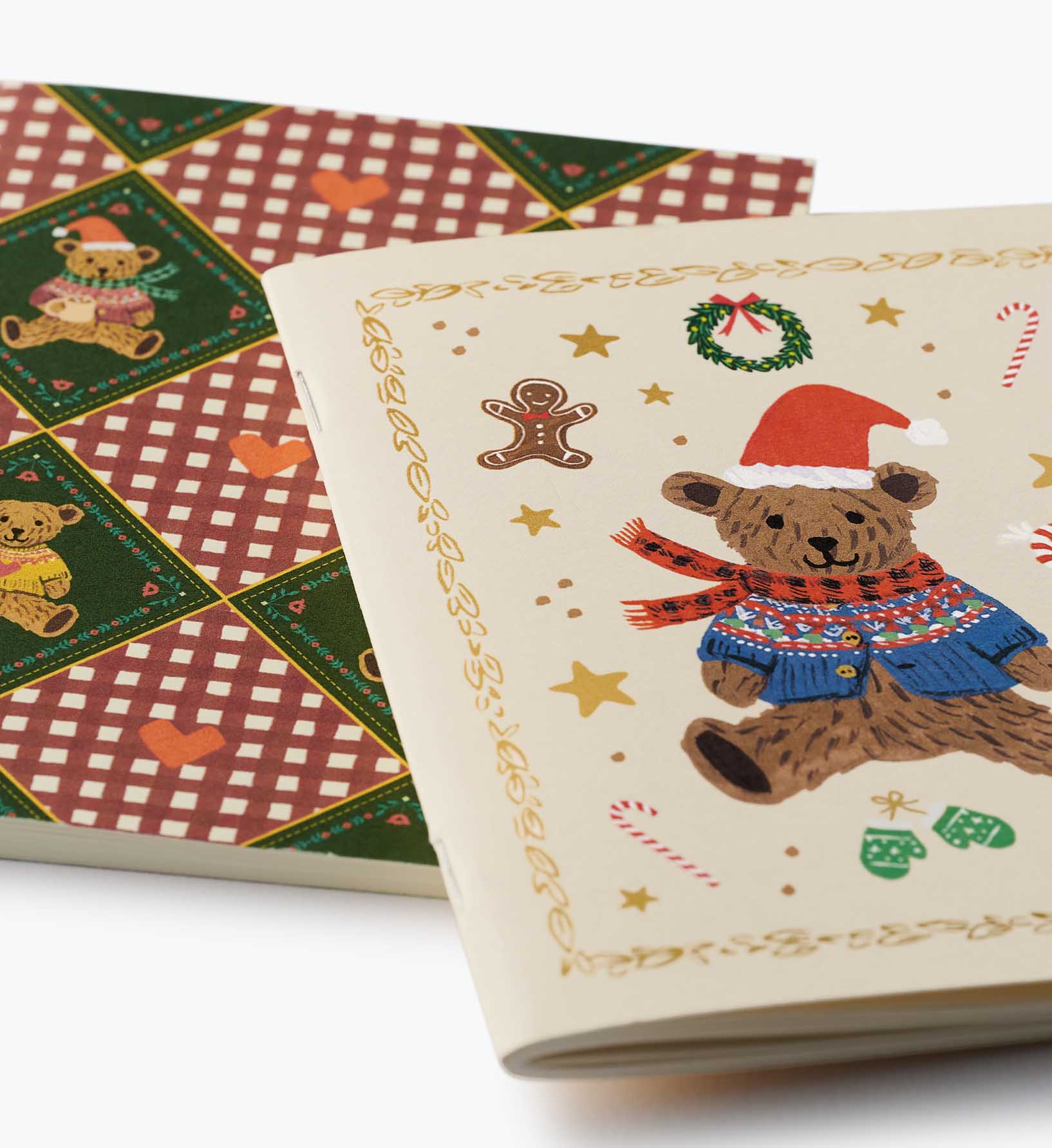 Pocket Notebook Set - Beary Christmas