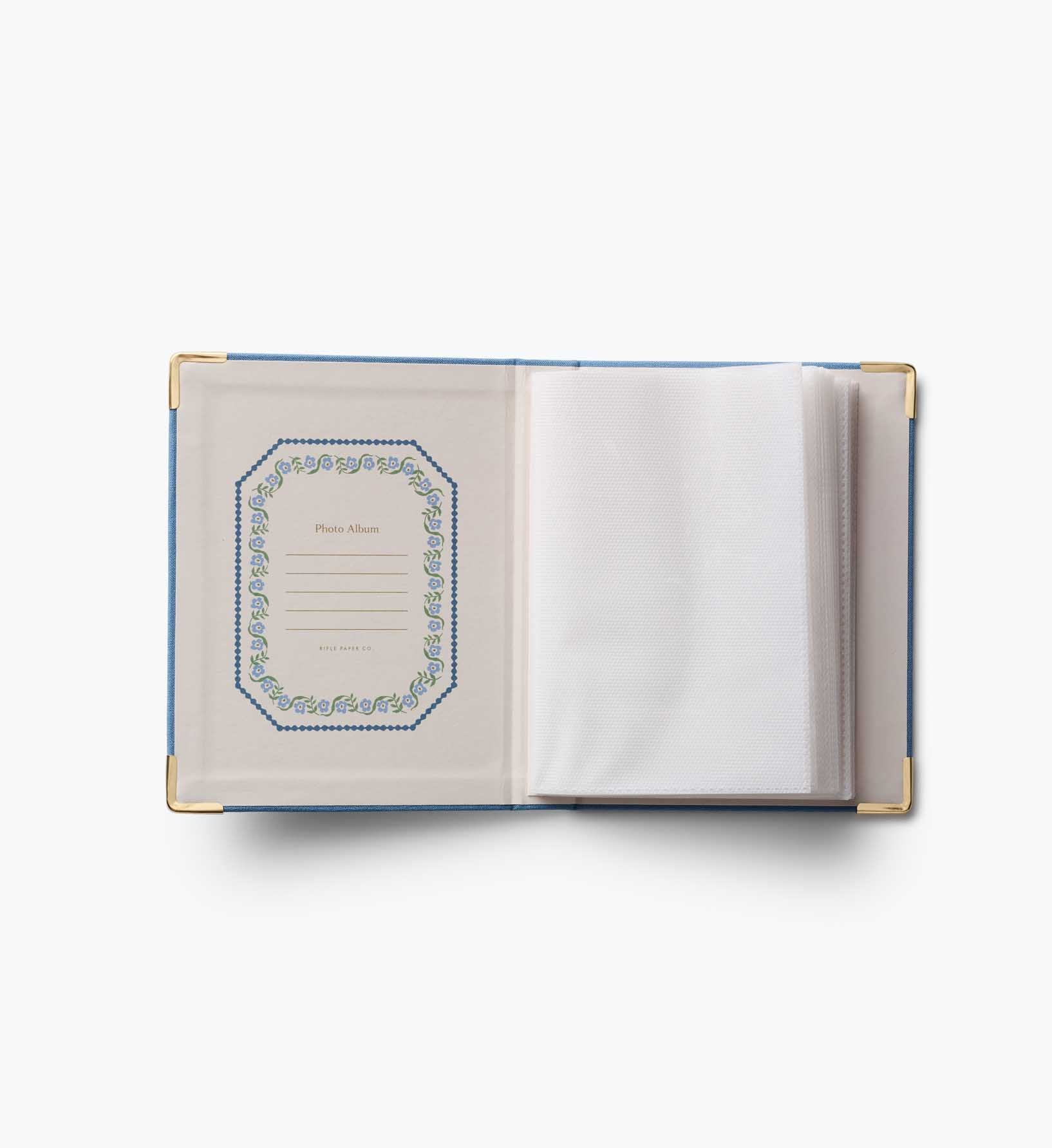 Embroidered Small Photo Album - Delphine