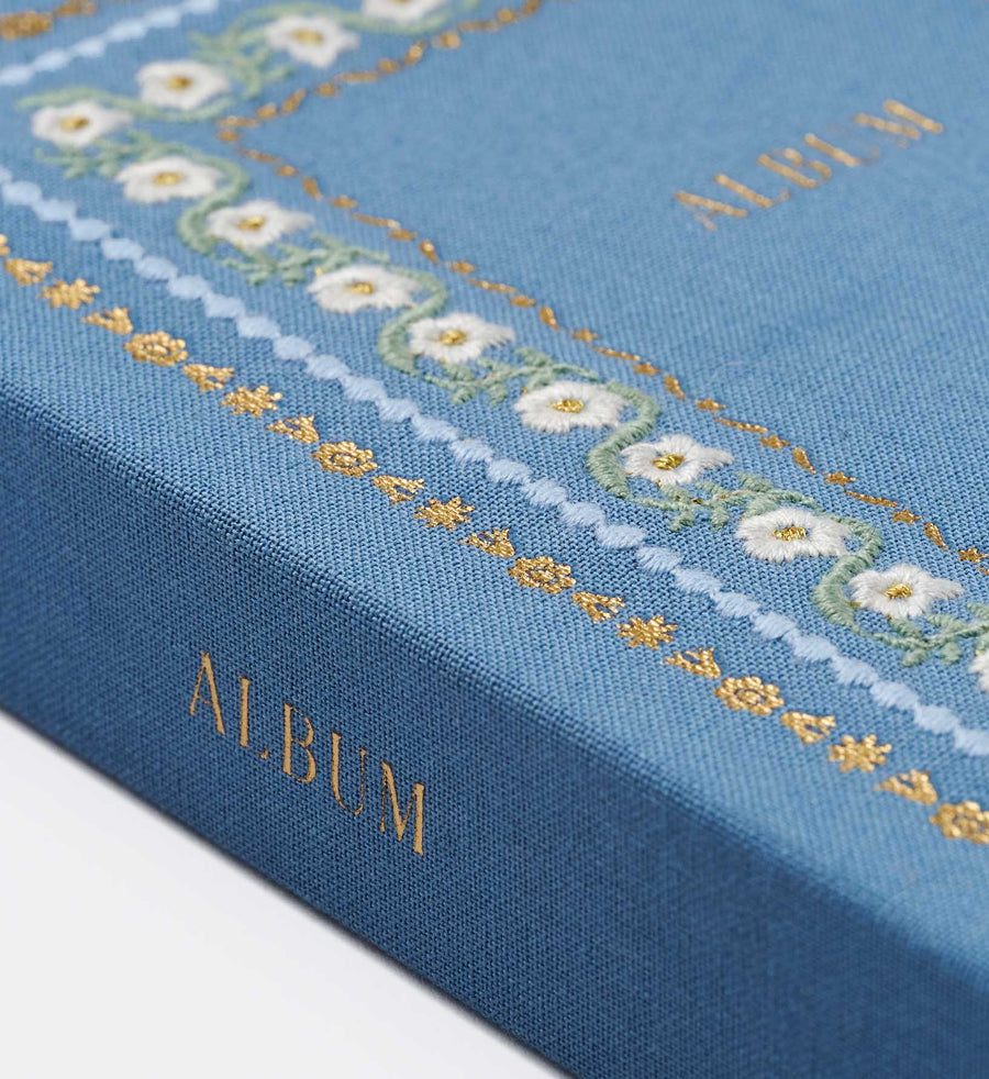 Embroidered Small Photo Album - Delphine – Rifle Paper Co
