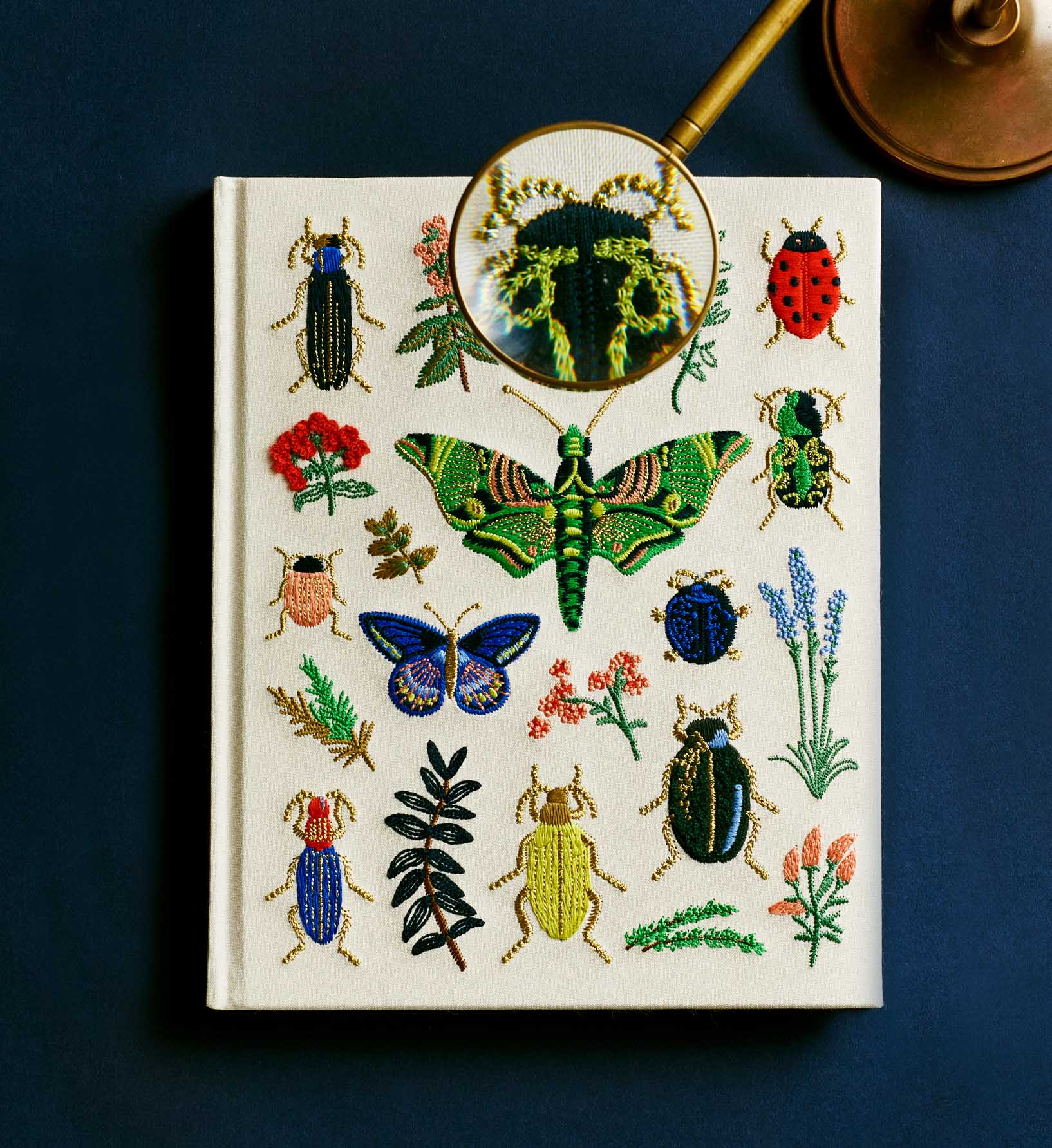 Embroidered Sketchbook - Curio