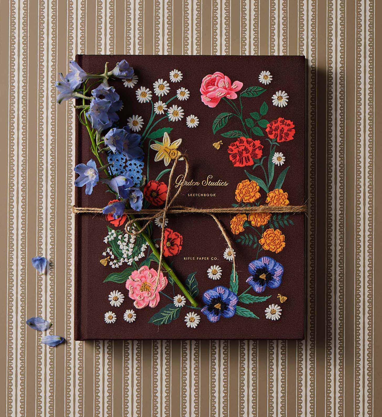 Garden Study Embroidered Sketchbook | Rifle Paper Co.