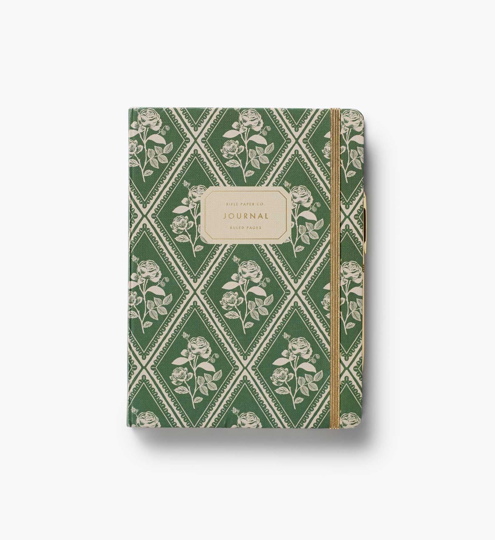 Journal with Pen - Rose Study