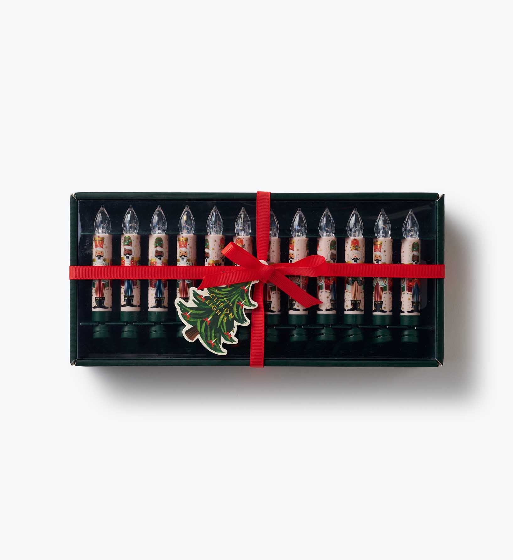 Holiday Clip-On Candle Lights - Nutcracker Brigade