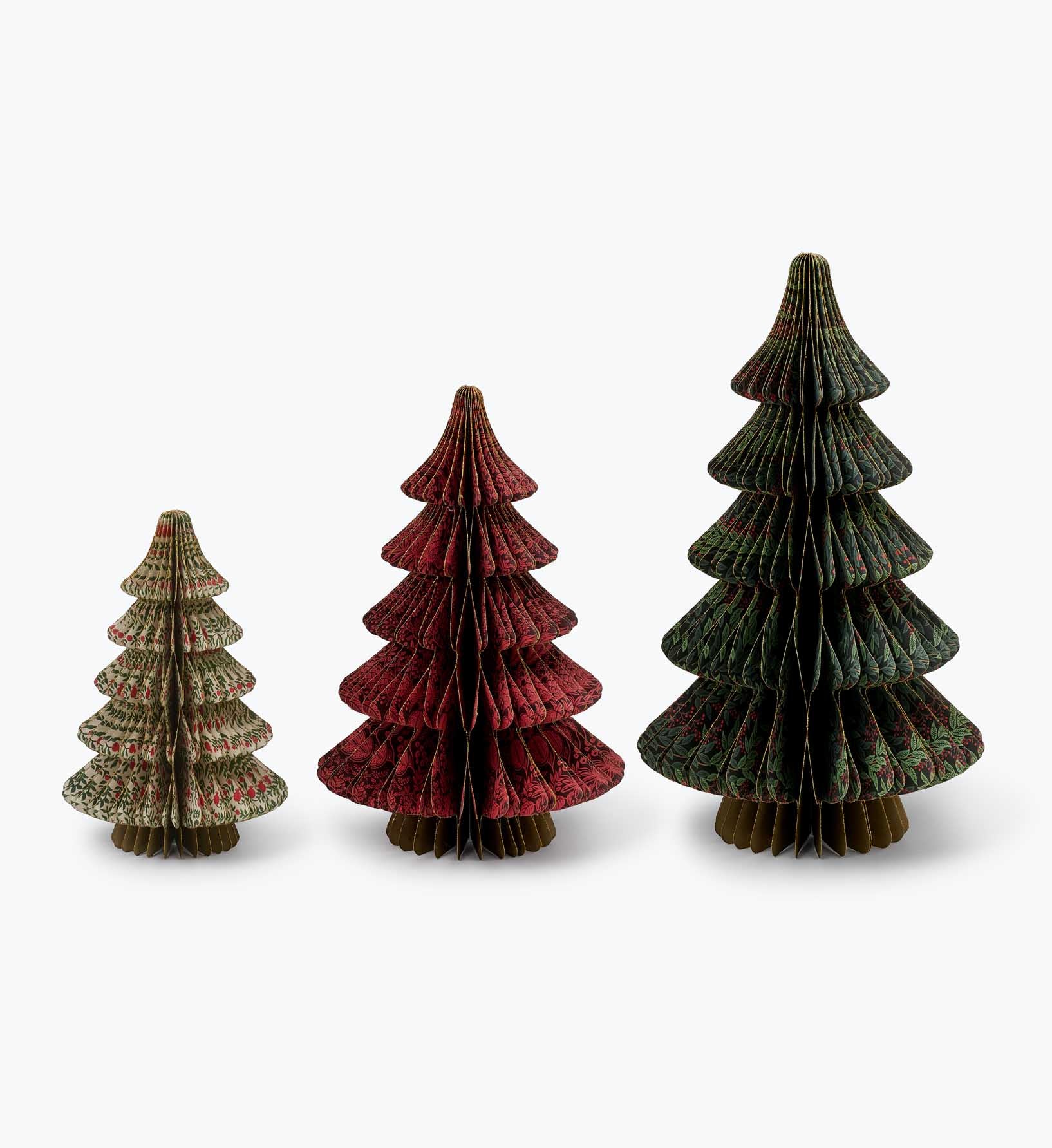 Holiday Honeycomb Tree Decor - Christmastide