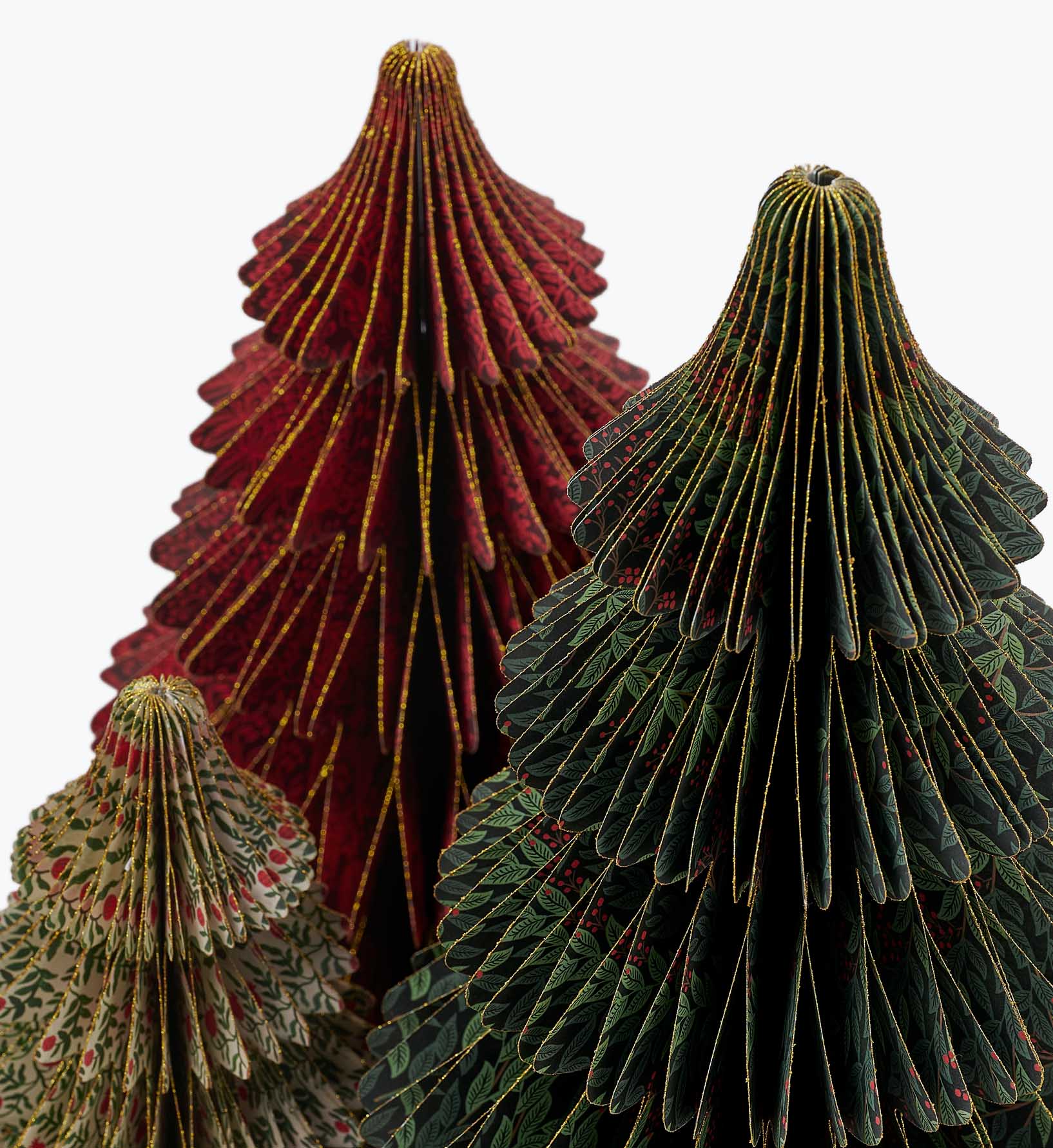 Holiday Honeycomb Tree Decor - Christmastide